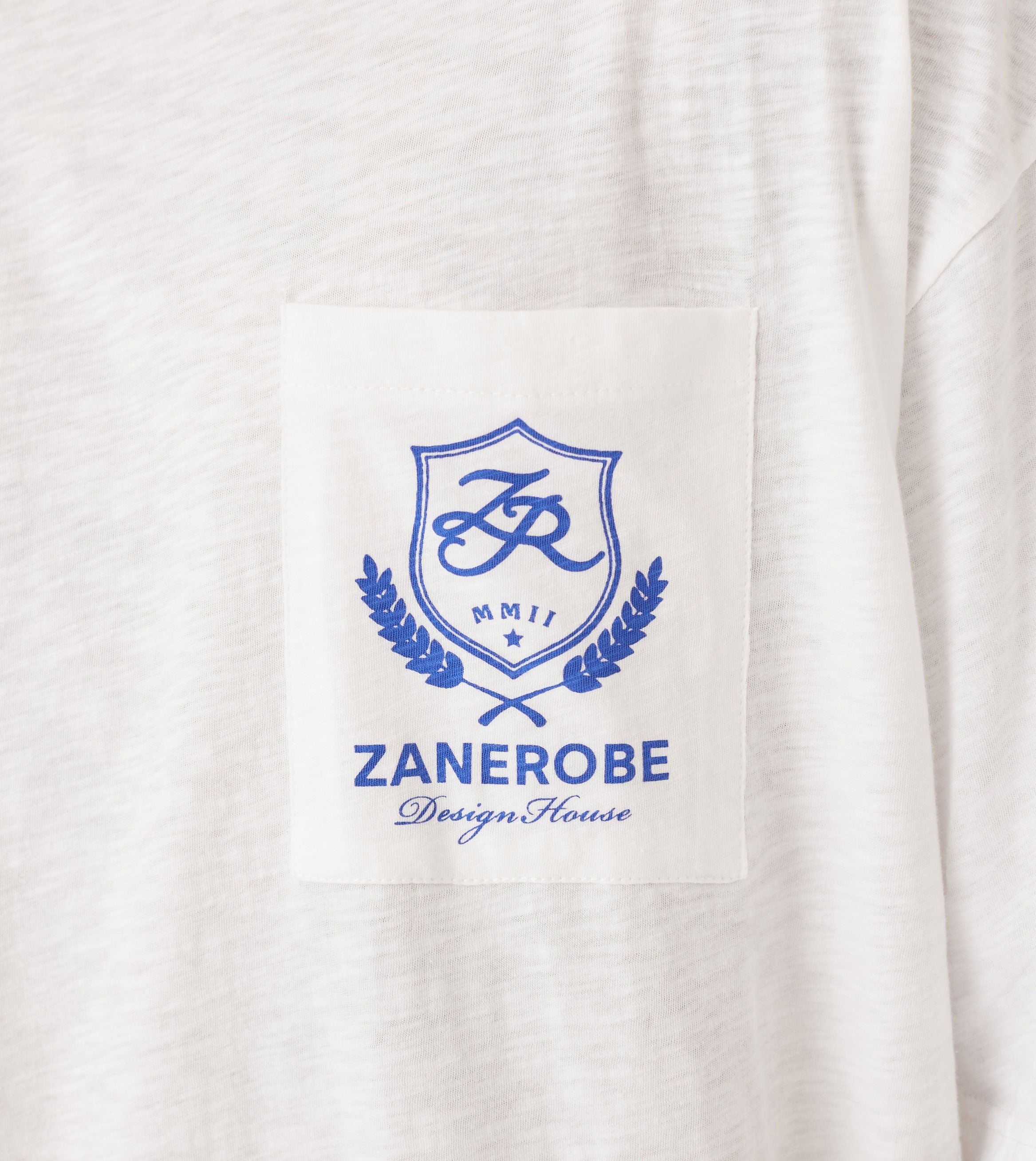 Crest Slub Flow Tee Vintage White
