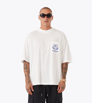 Crest Slub Flow Tee Vintage White - Coming Soon