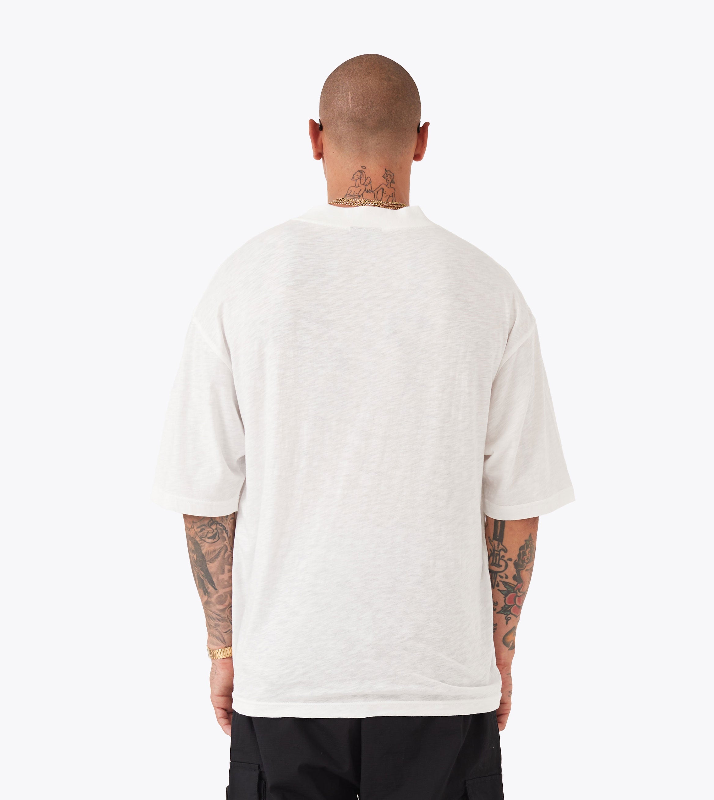 Crest Slub Flow Tee Vintage White