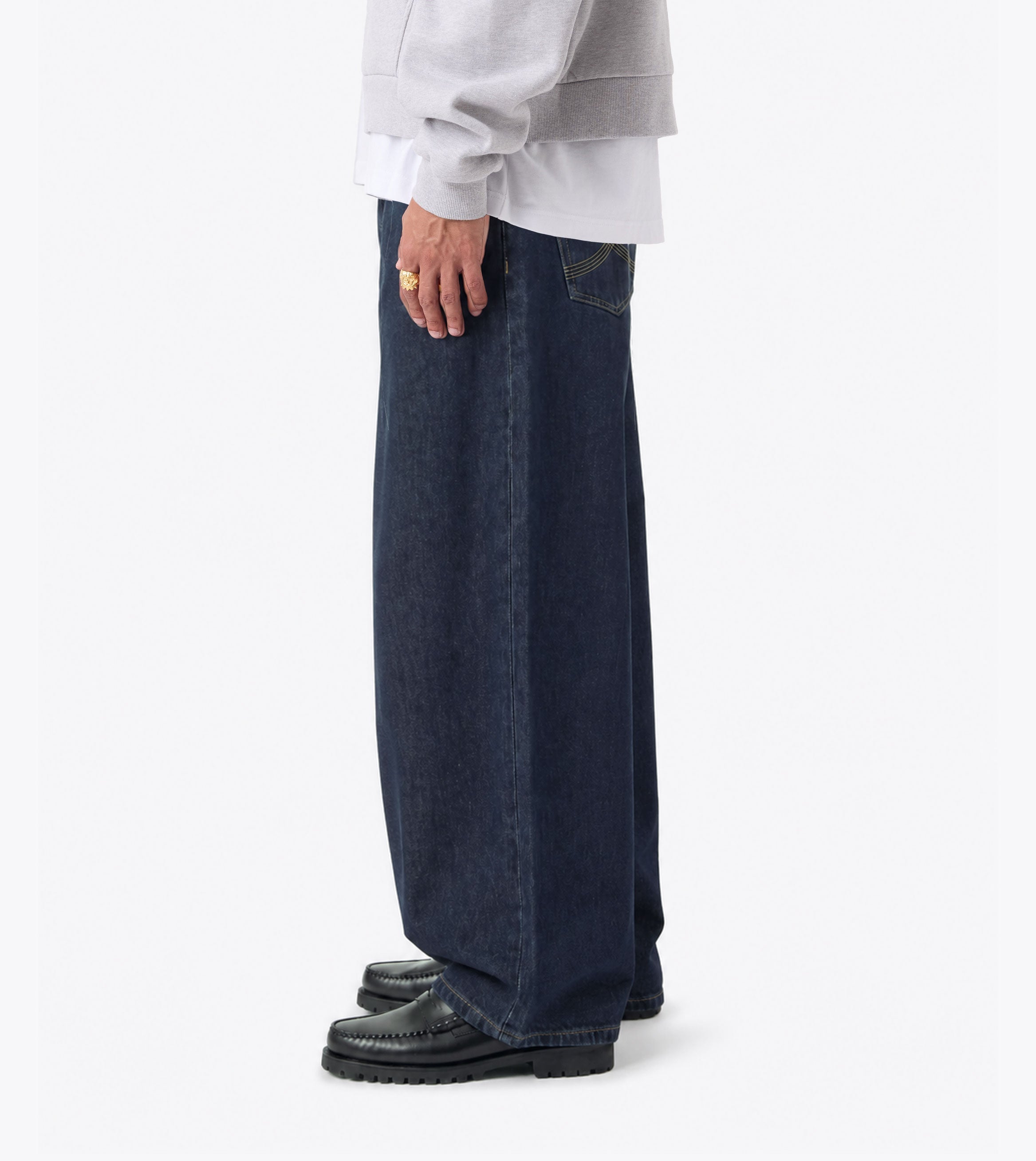 Denim Mega Pant Raw Indigo - Coming Soon