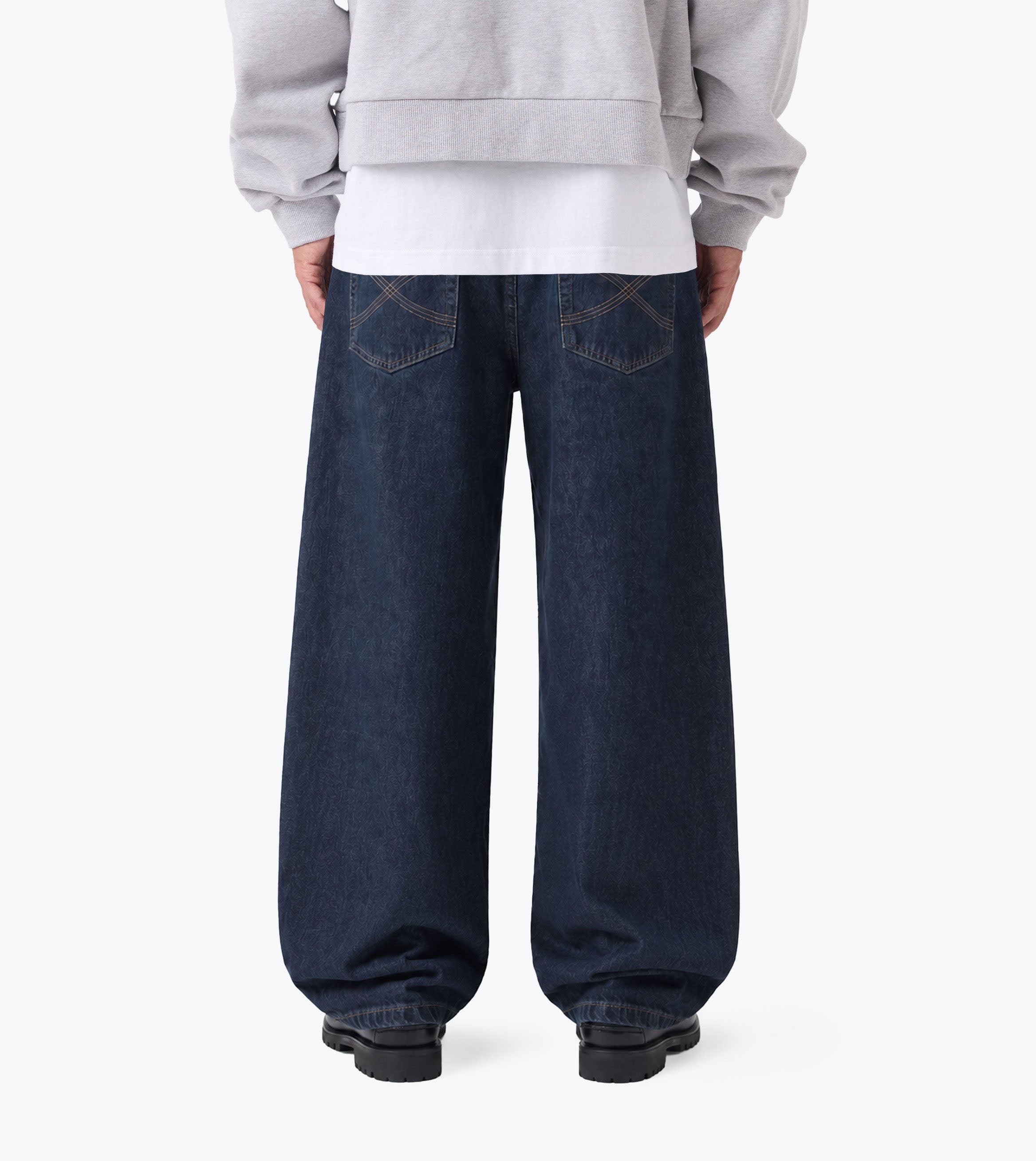 Denim Mega Pant Raw Indigo