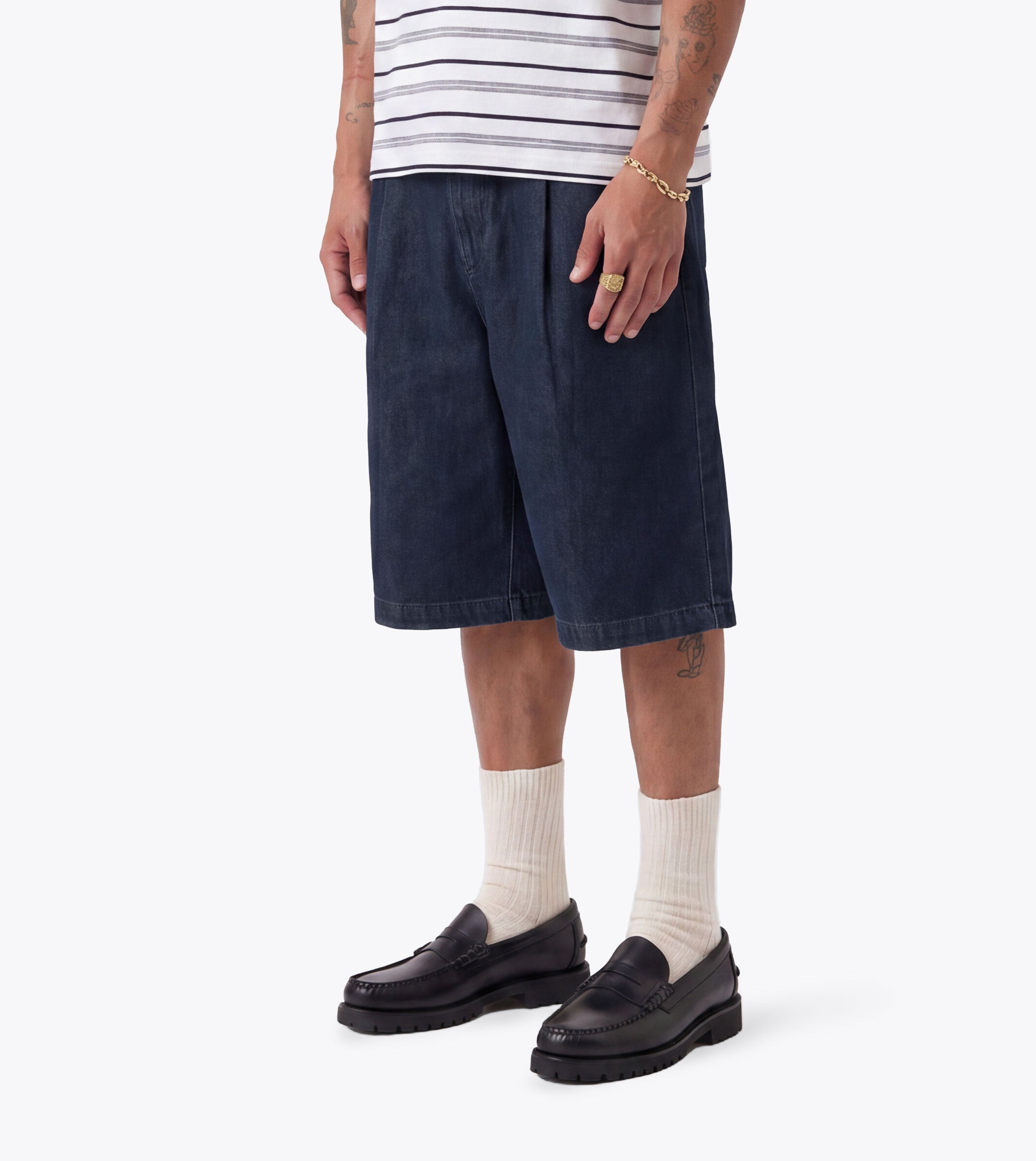 Denim Mega Short Raw Indigo - Coming Soon