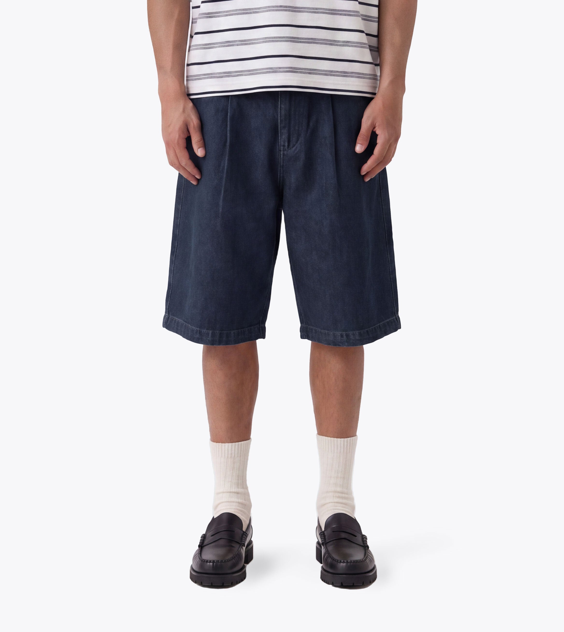 Denim Mega Short Raw Indigo