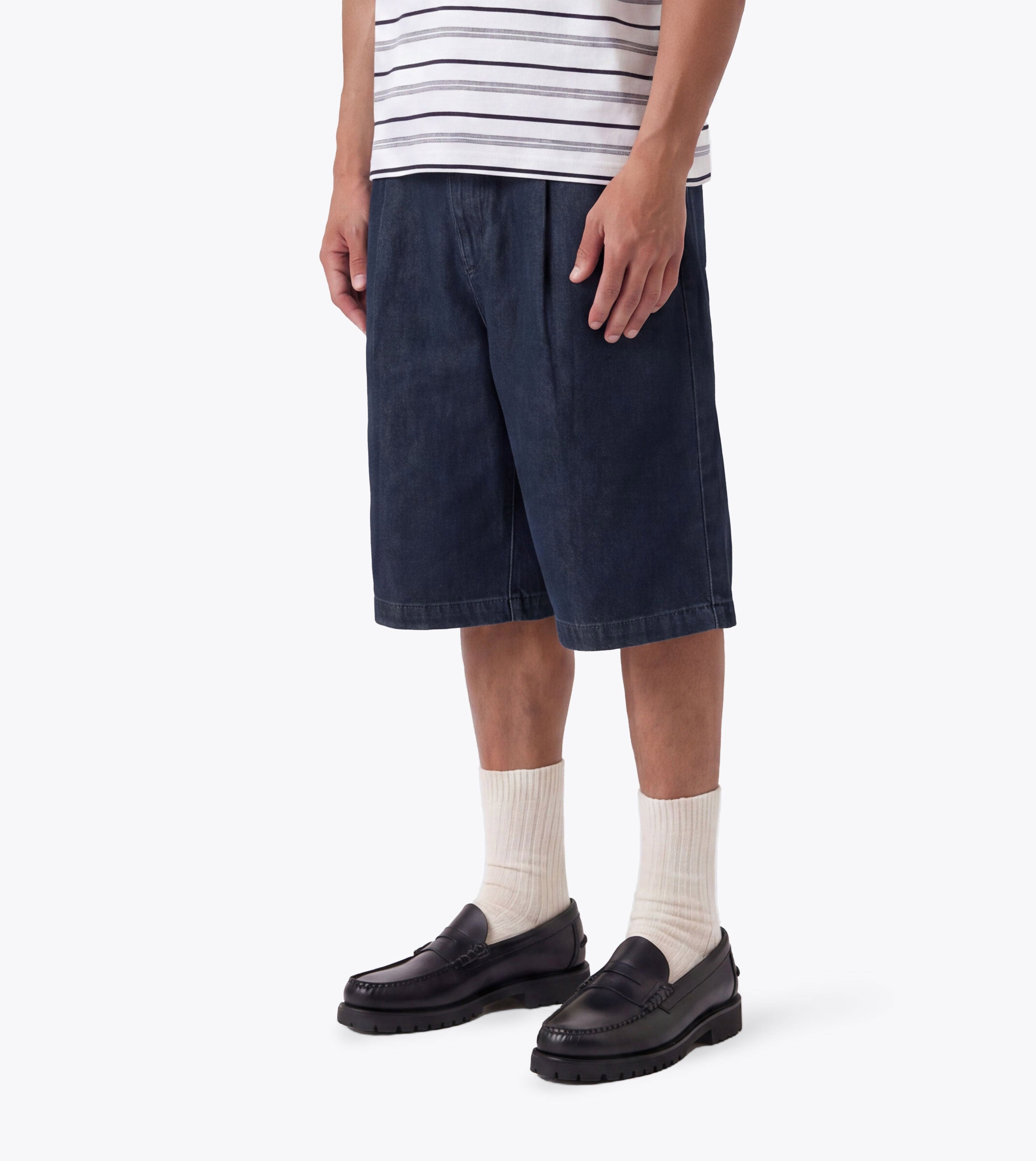 Denim Mega Short Raw Indigo
