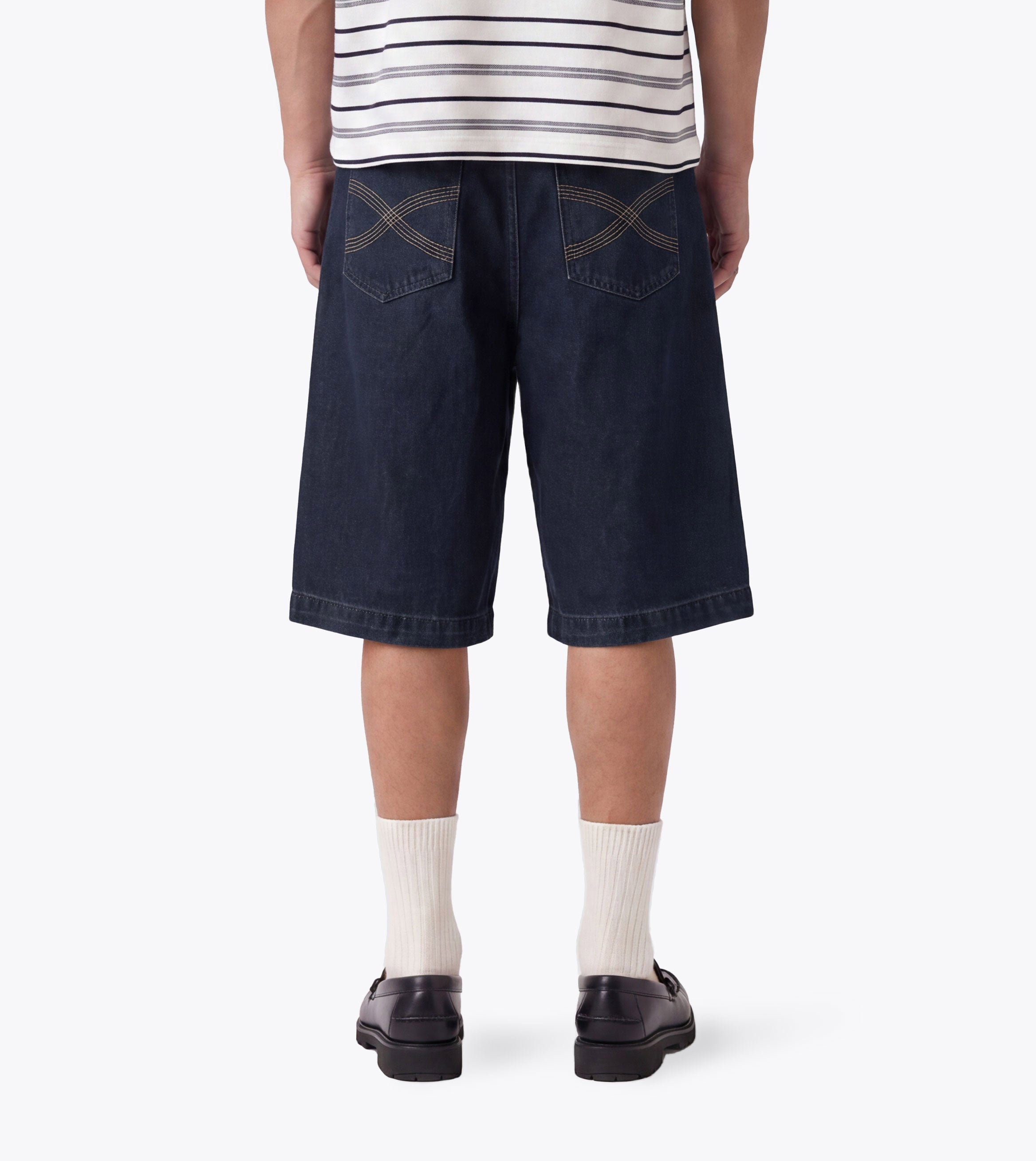 Denim Mega Short Raw Indigo
