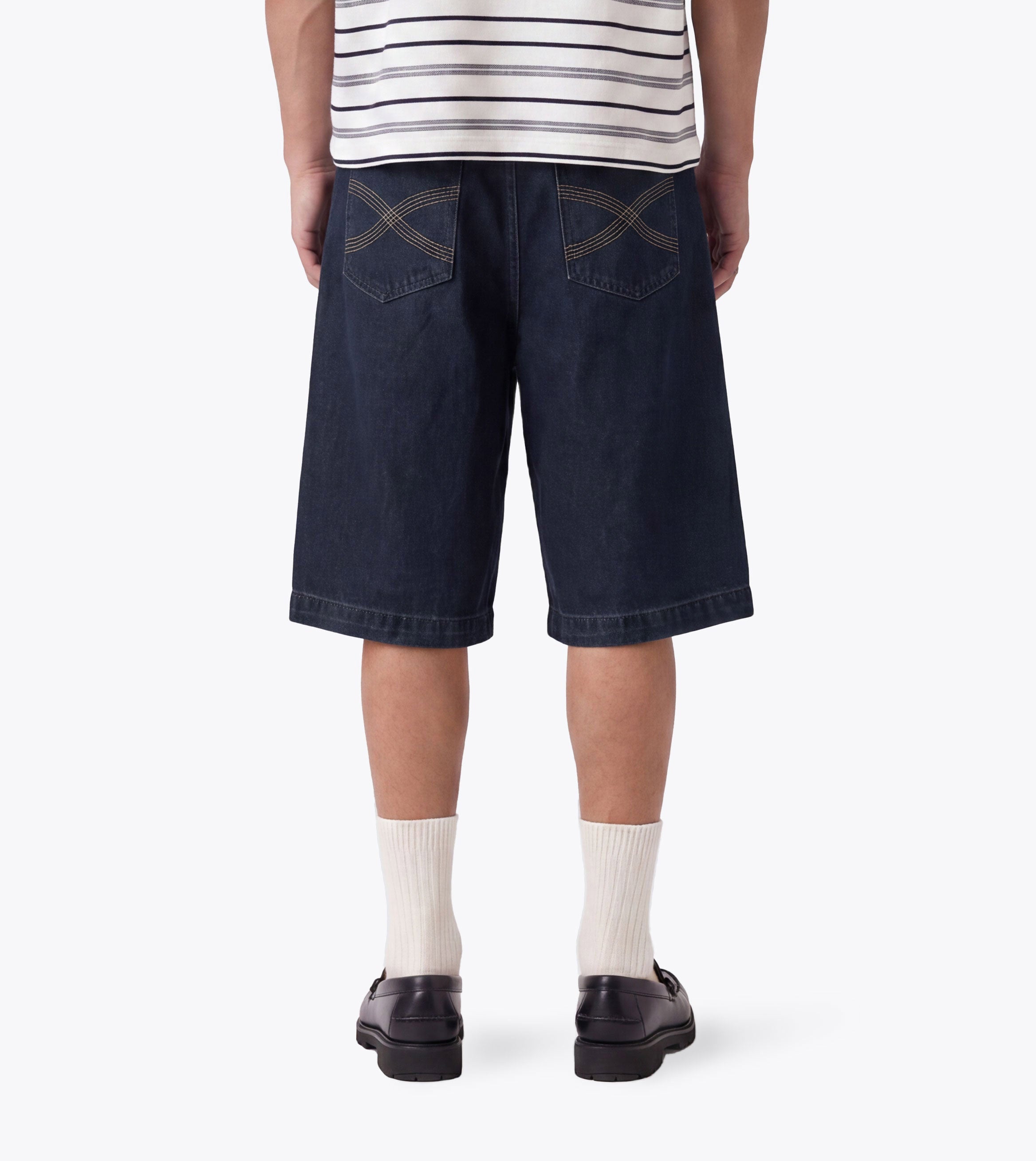 Denim Mega Short Raw Indigo