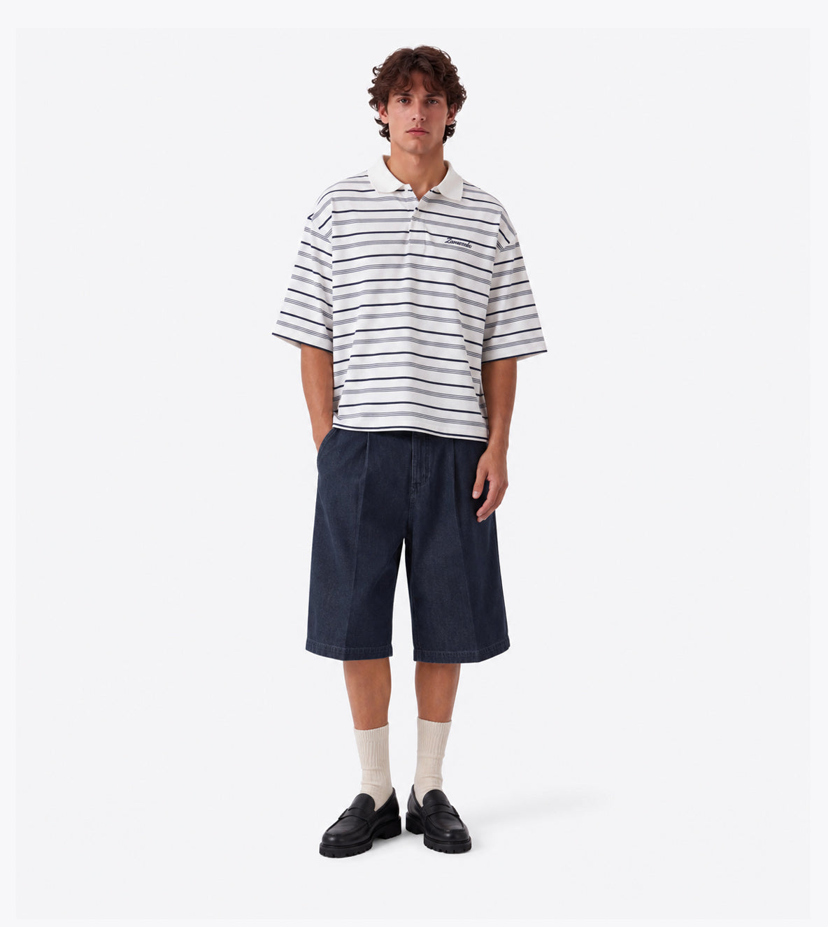 Denim Mega Short Raw Indigo