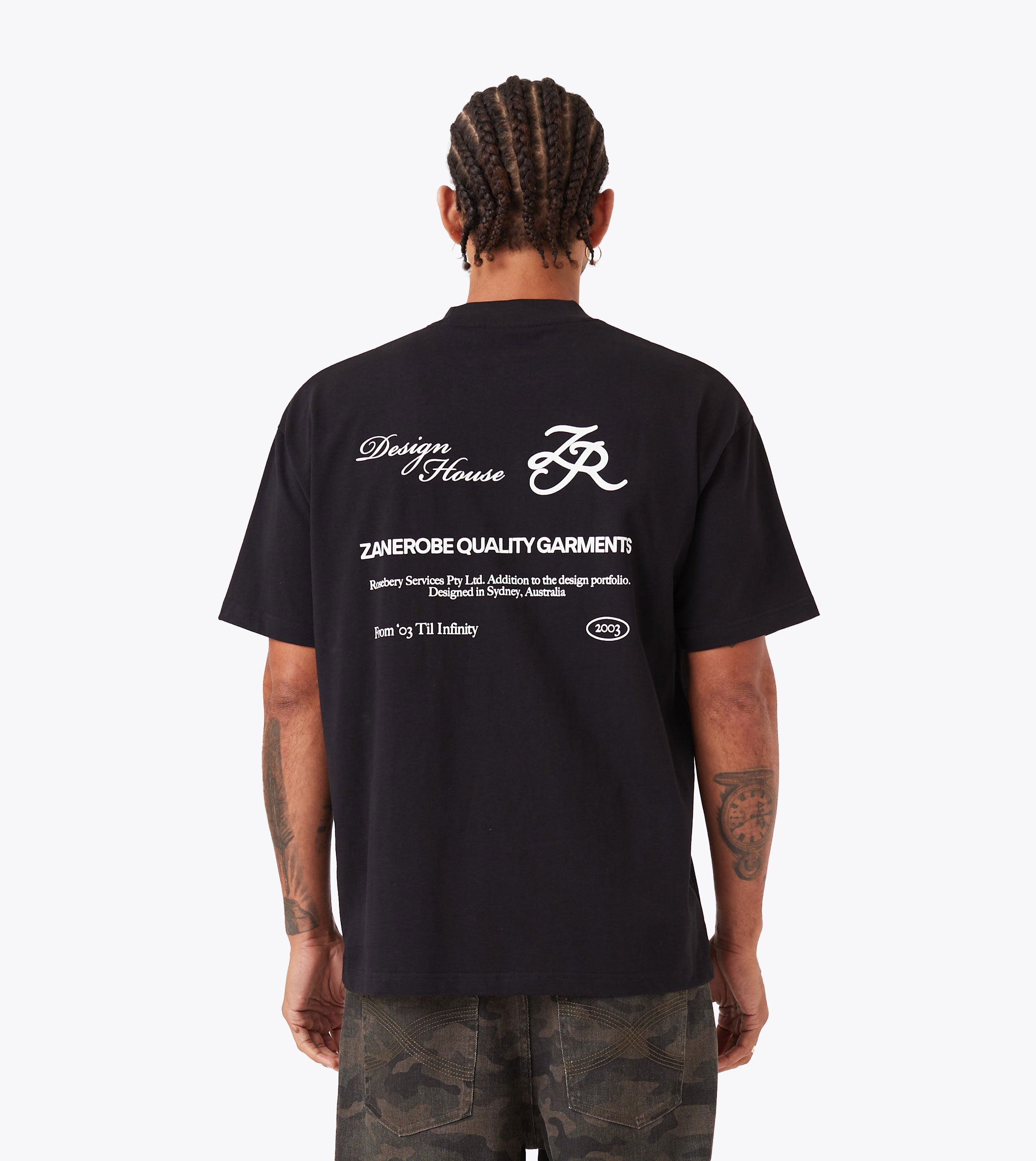 Design House Box Tee Black