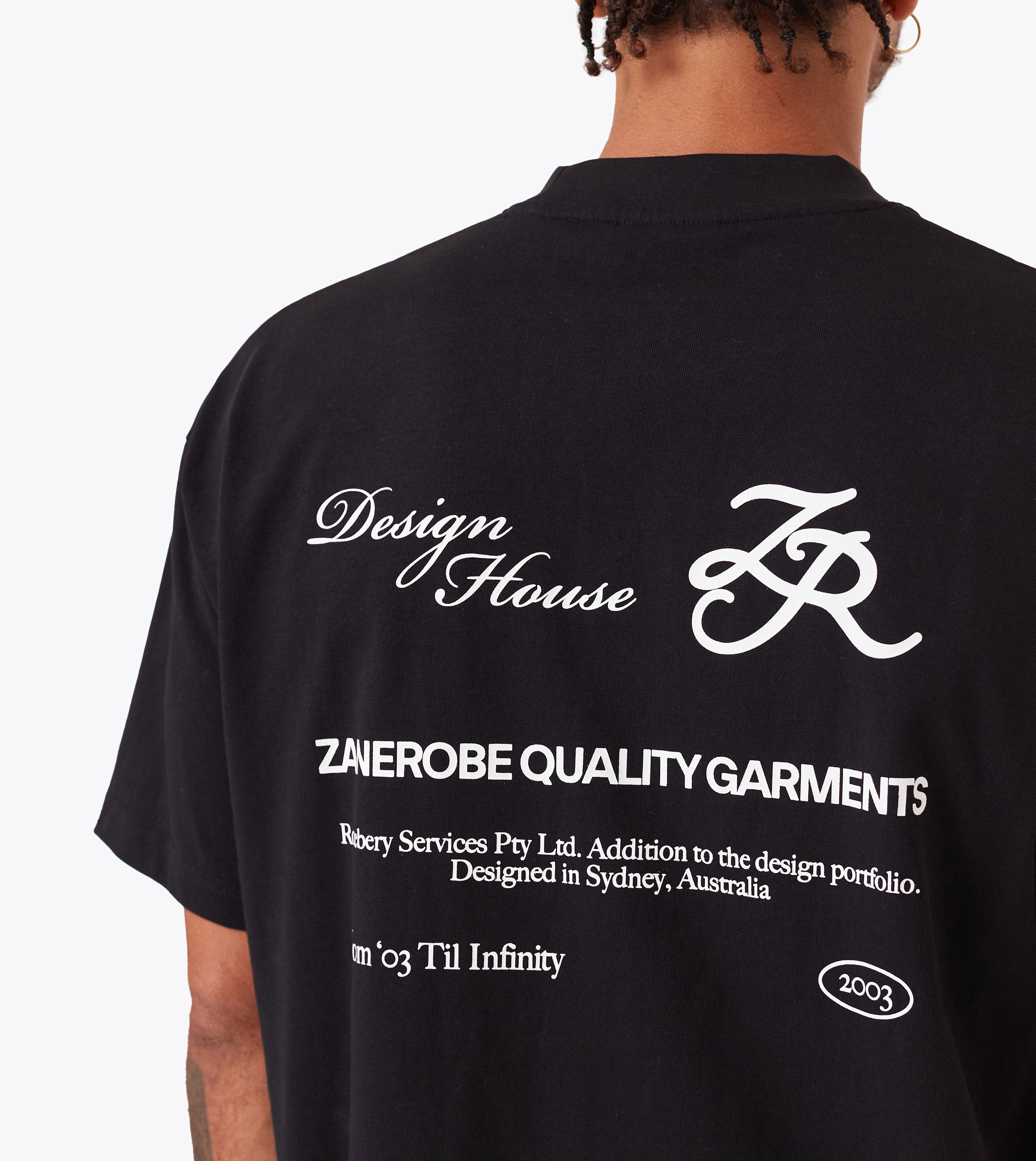 Design House Box Tee Black