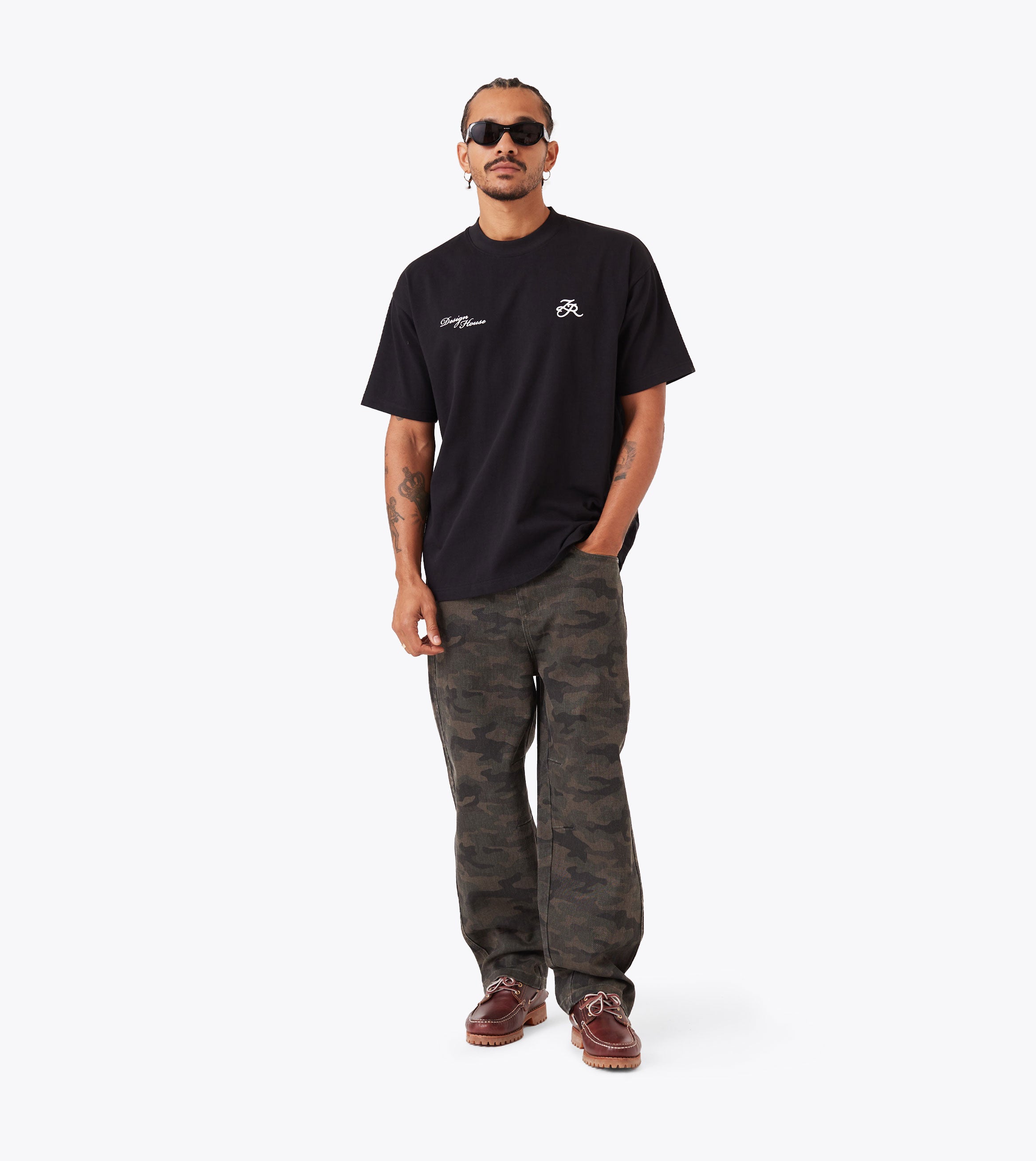 Design House Box Tee Black
