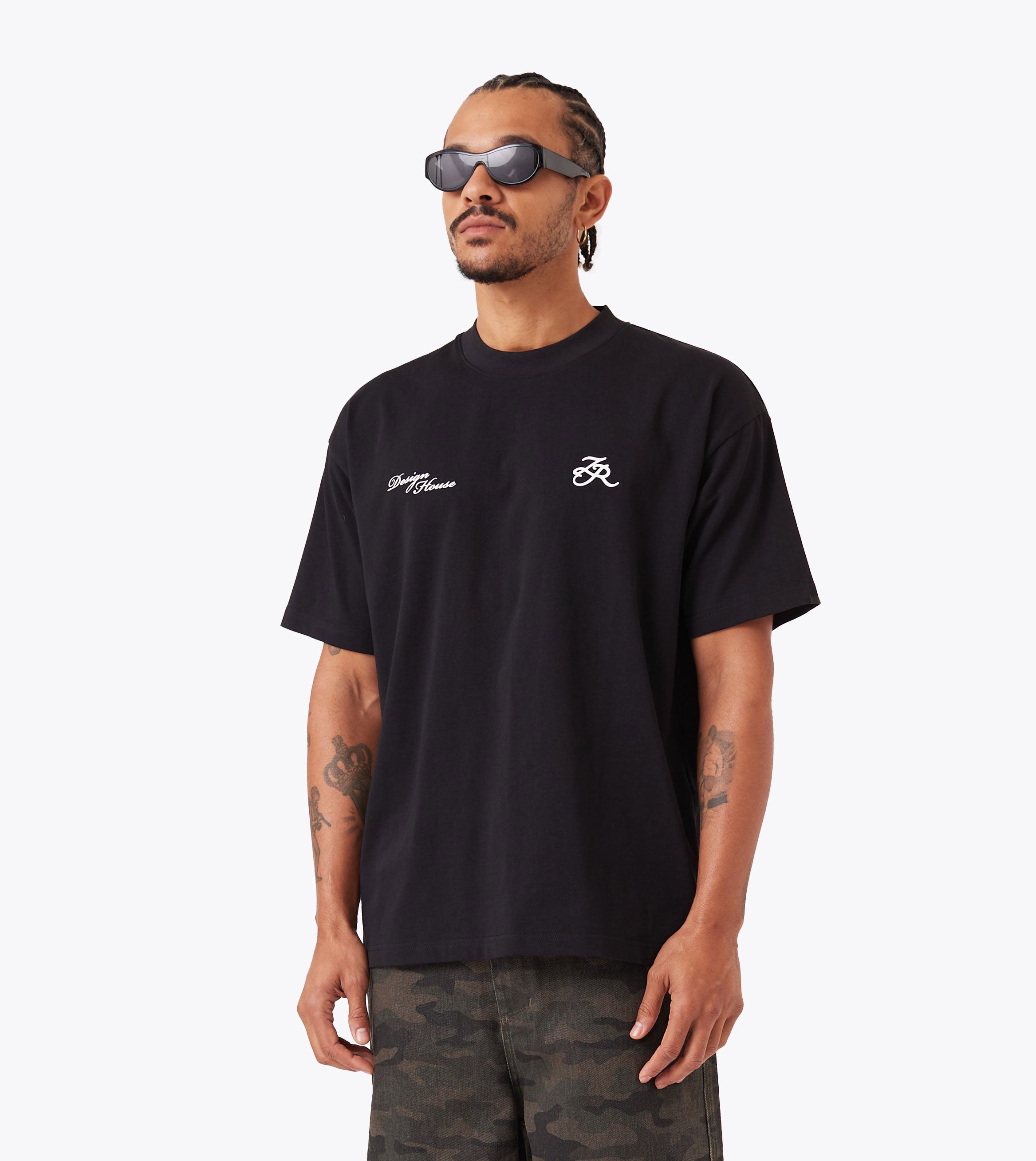 Design House Box Tee Black
