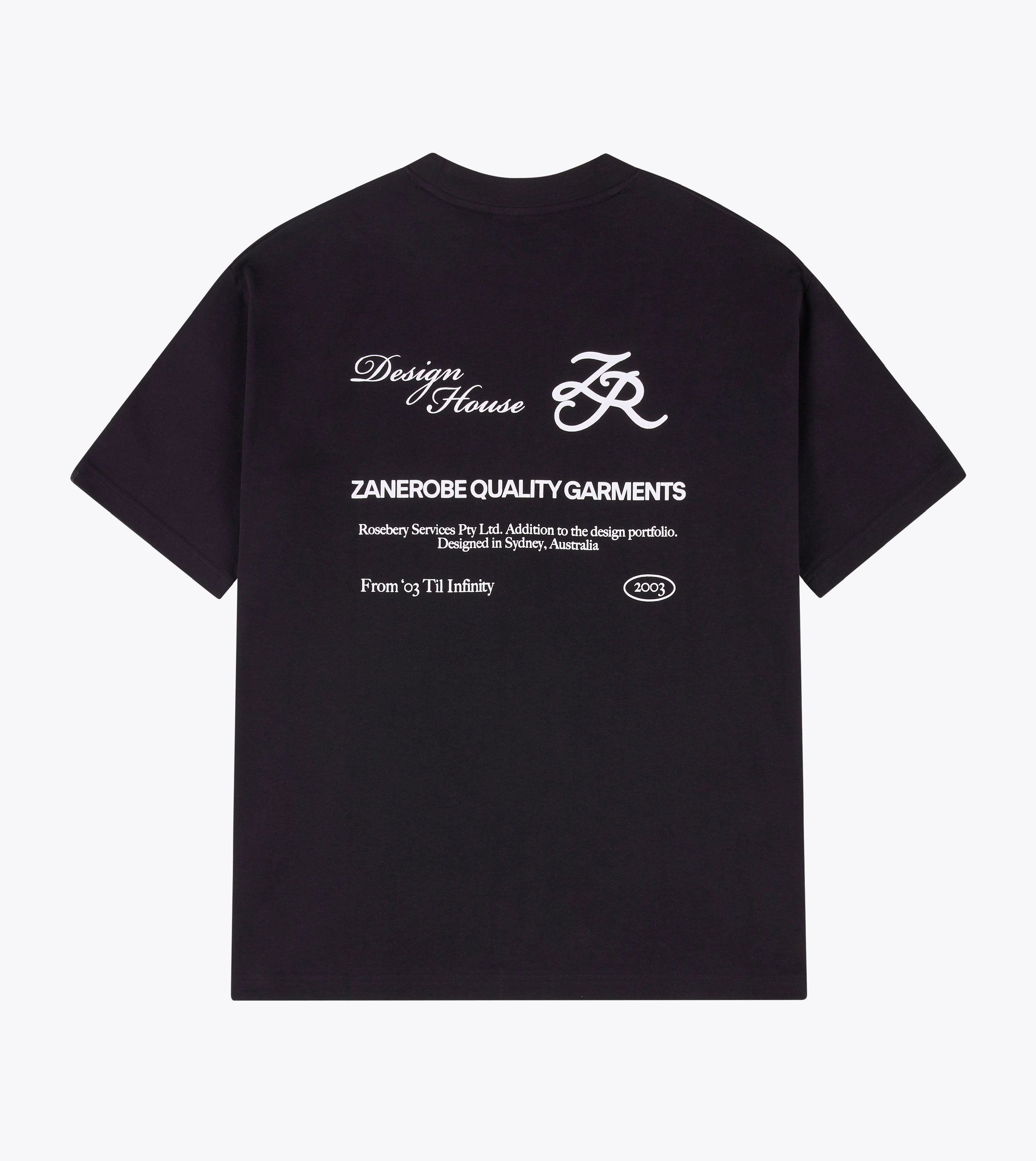 Design House Box Tee Black