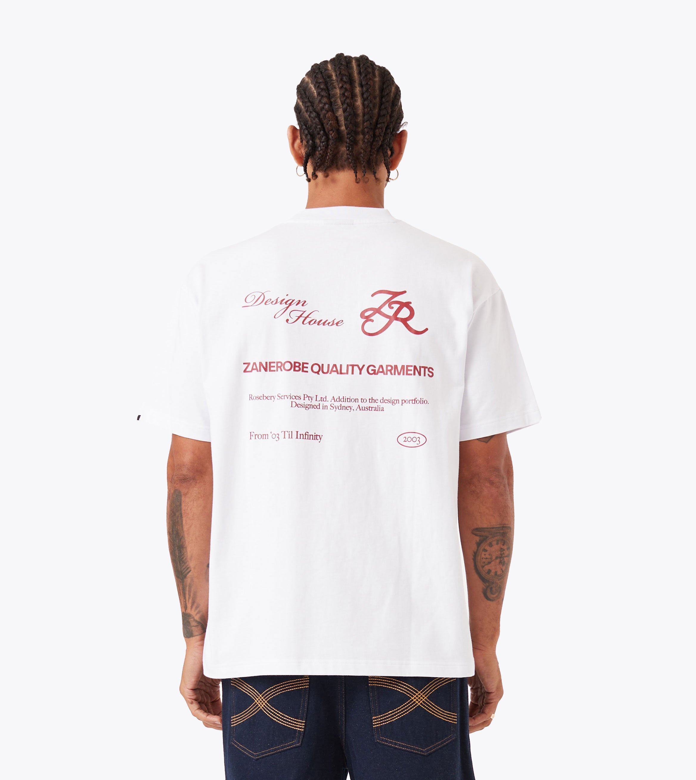 Design House Box Tee White