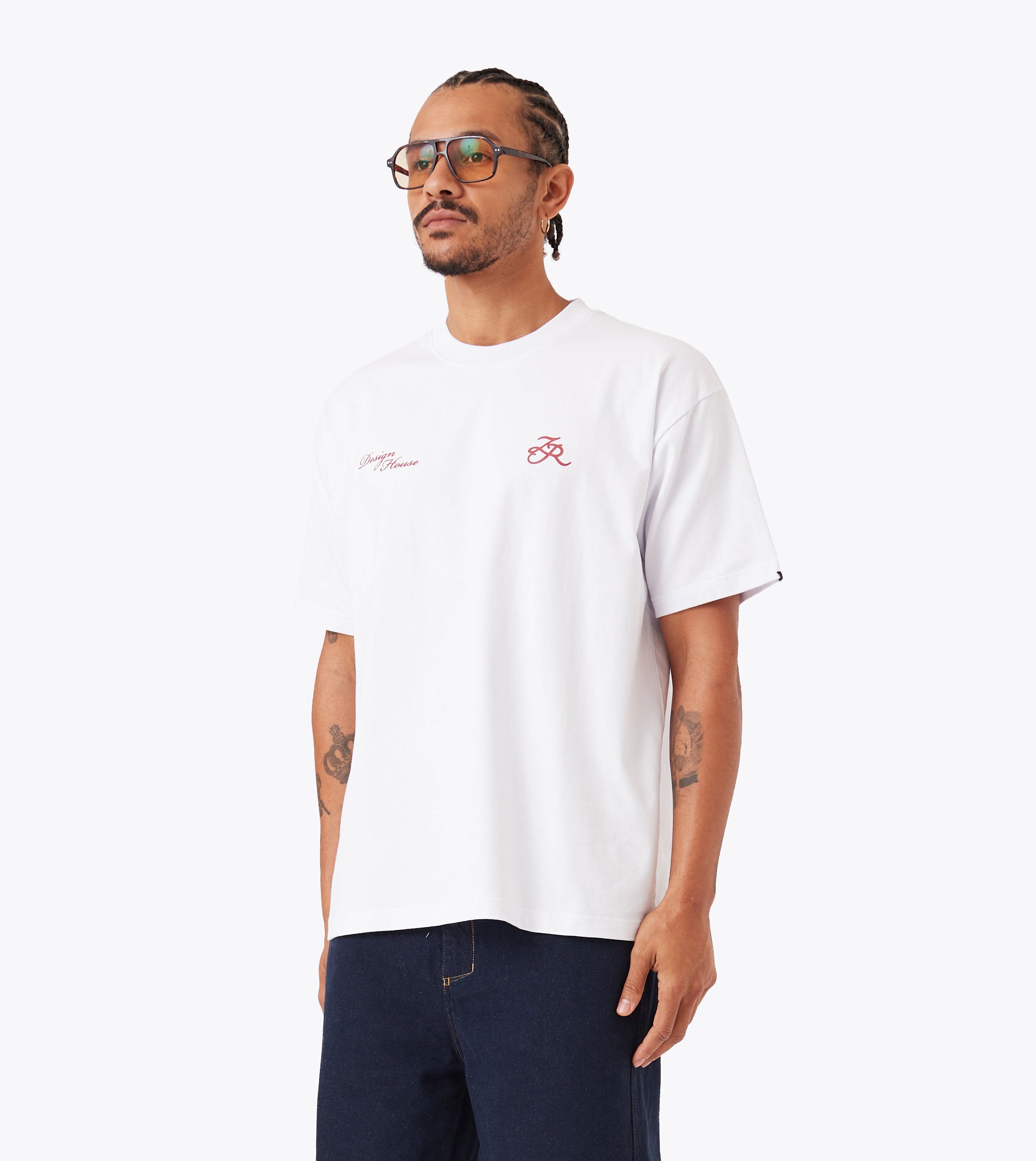Design House Box Tee White