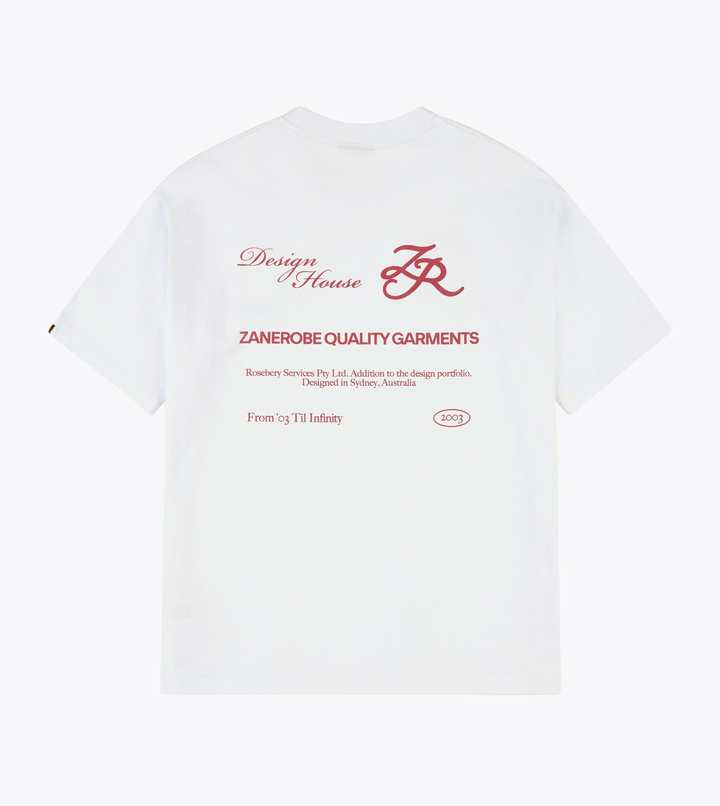 Design House Box Tee White