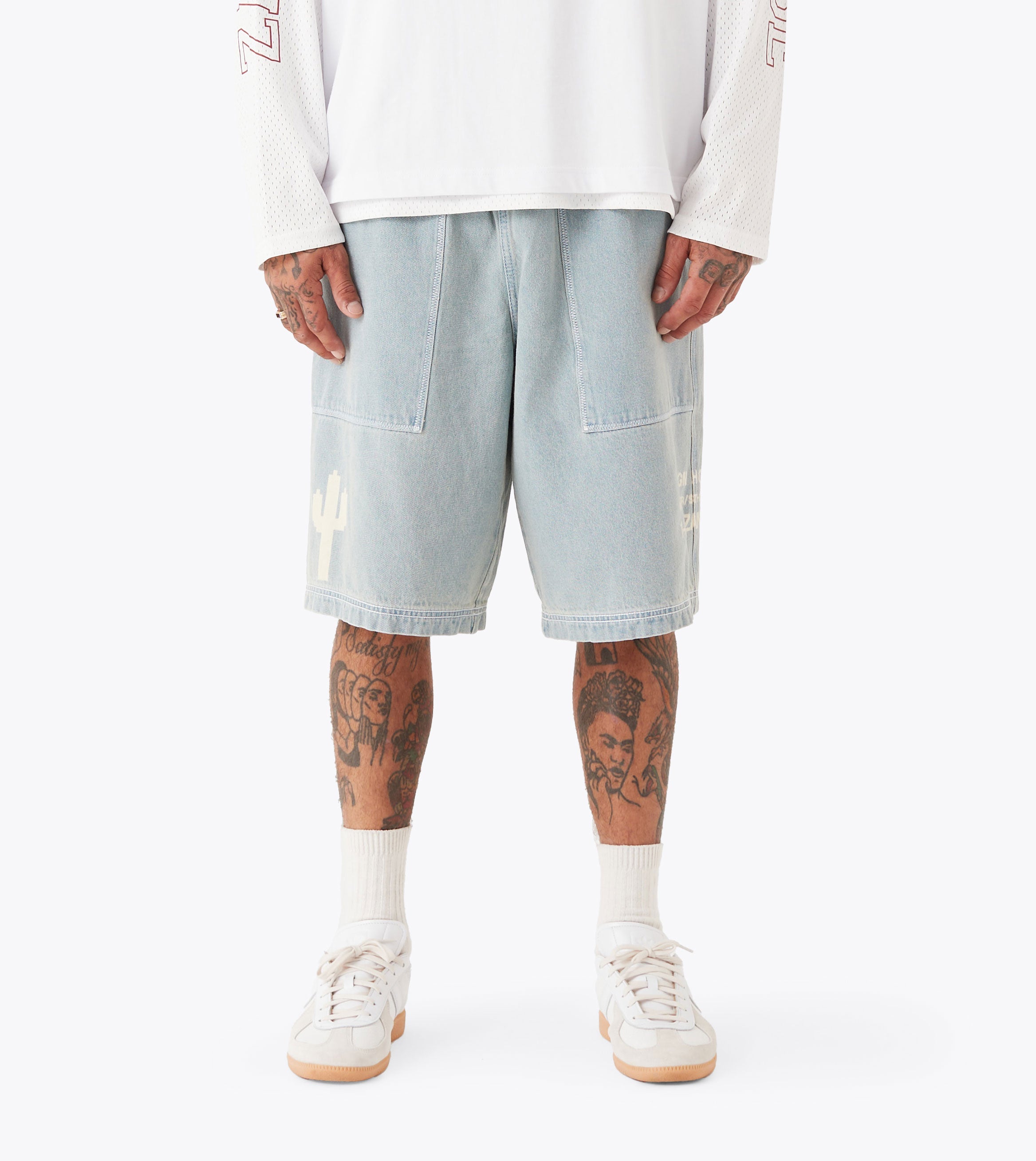 Design House Denim Short LT Blue