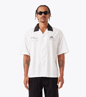 Design House SS Shirt White/Black