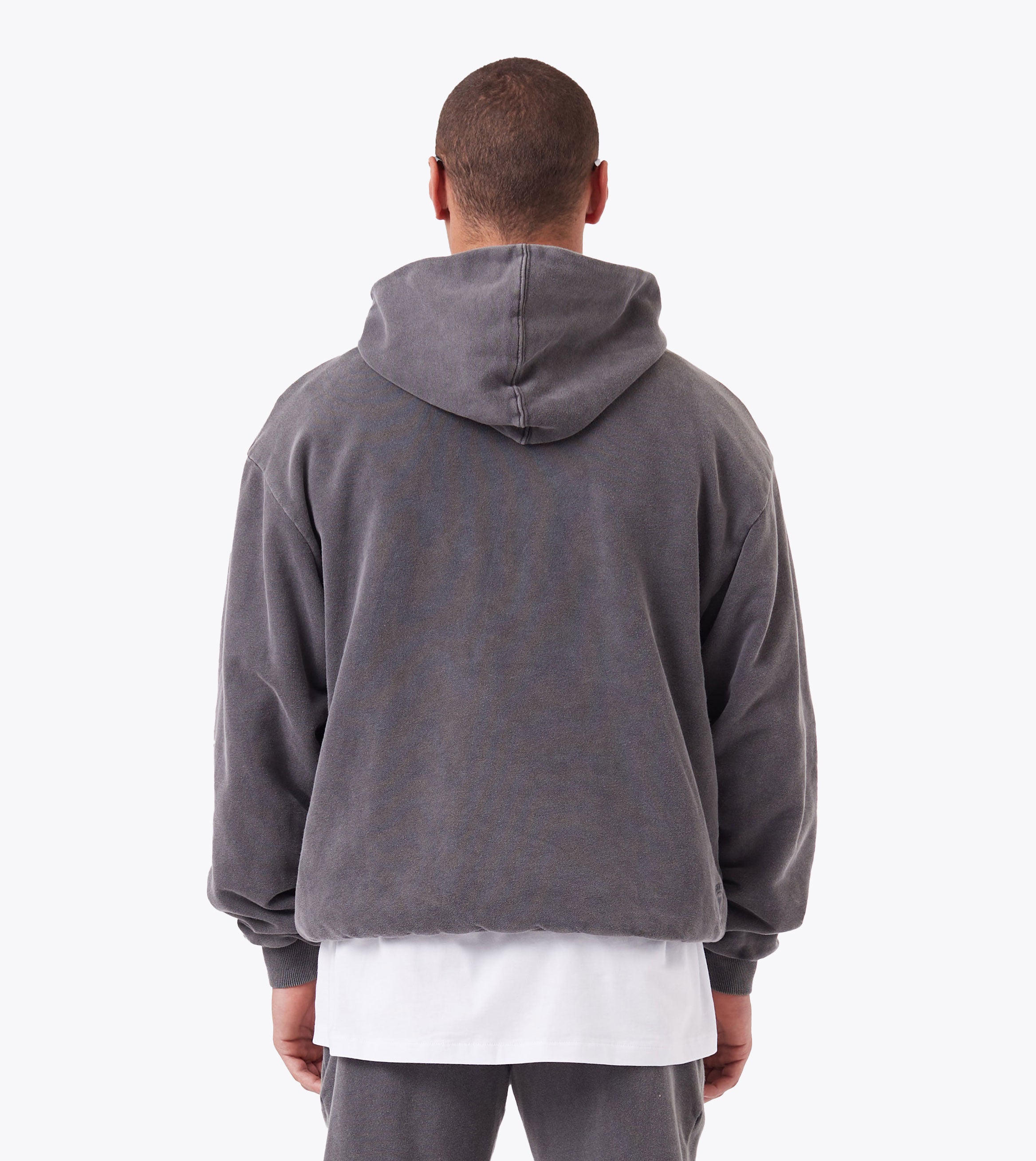 Double Down Hoodie Ash Grey