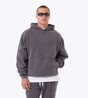 Double Down Hoodie Ash Grey