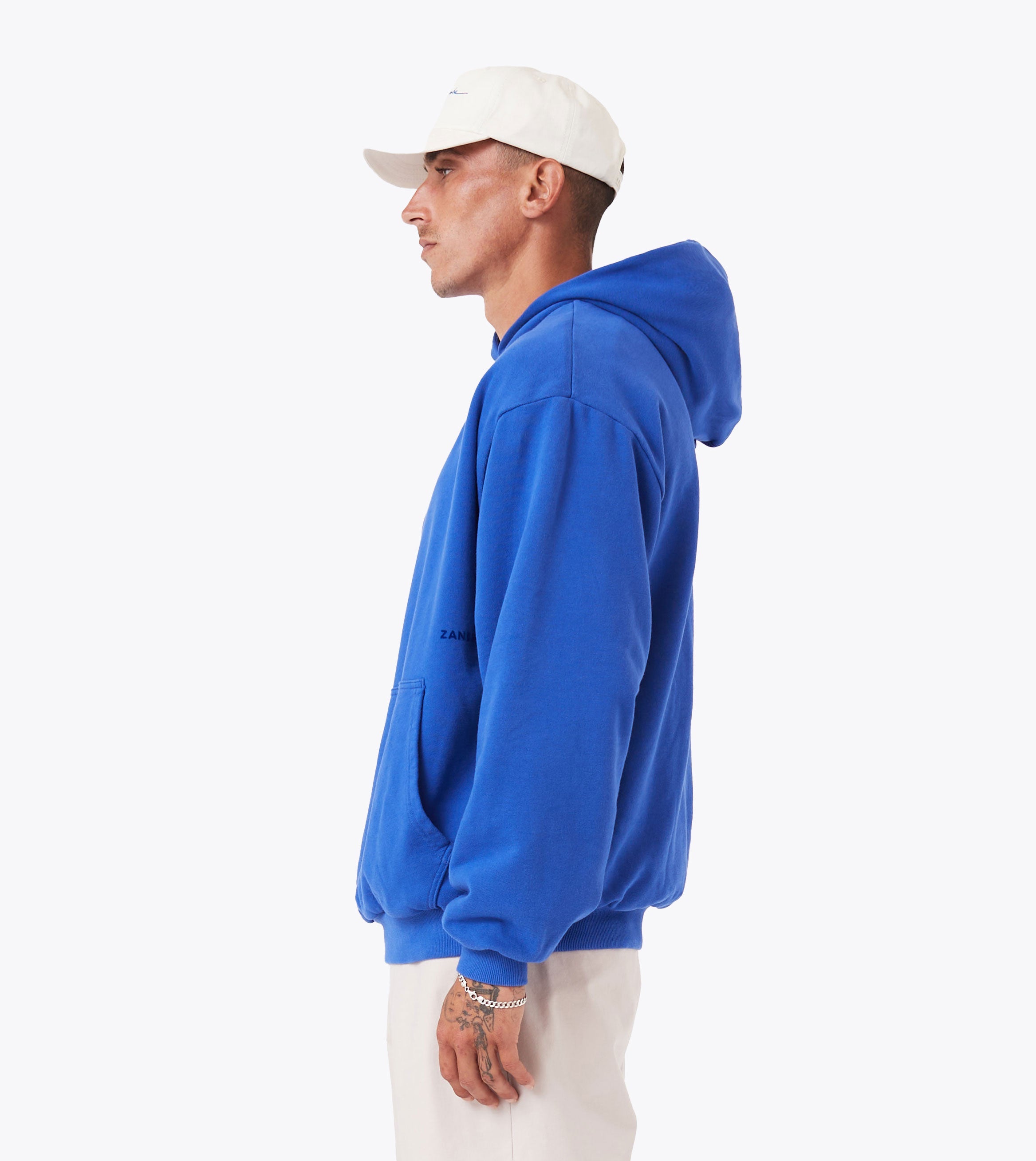 Double Down Hood Cobalt Blue