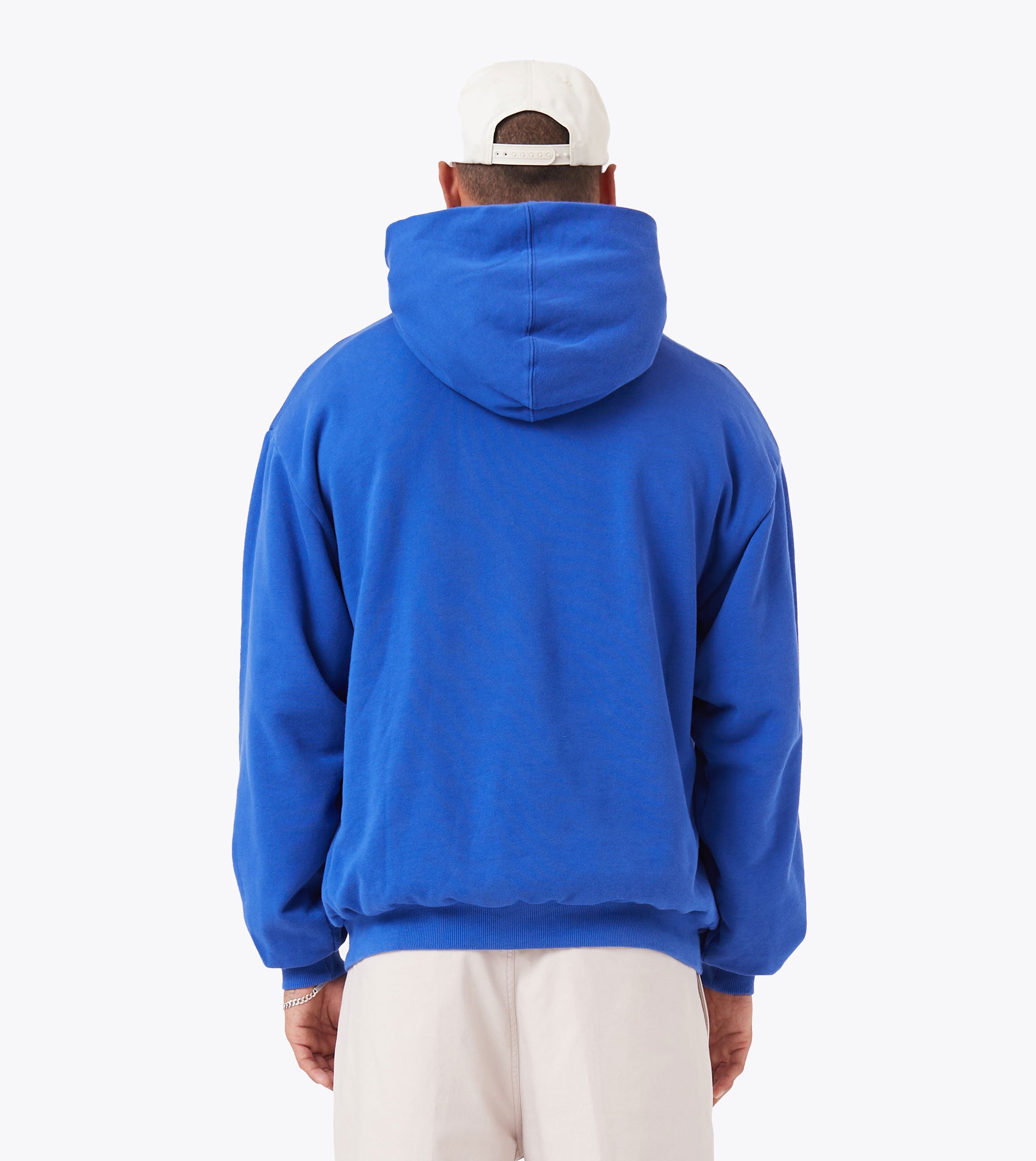 Double Down Hood Cobalt Blue