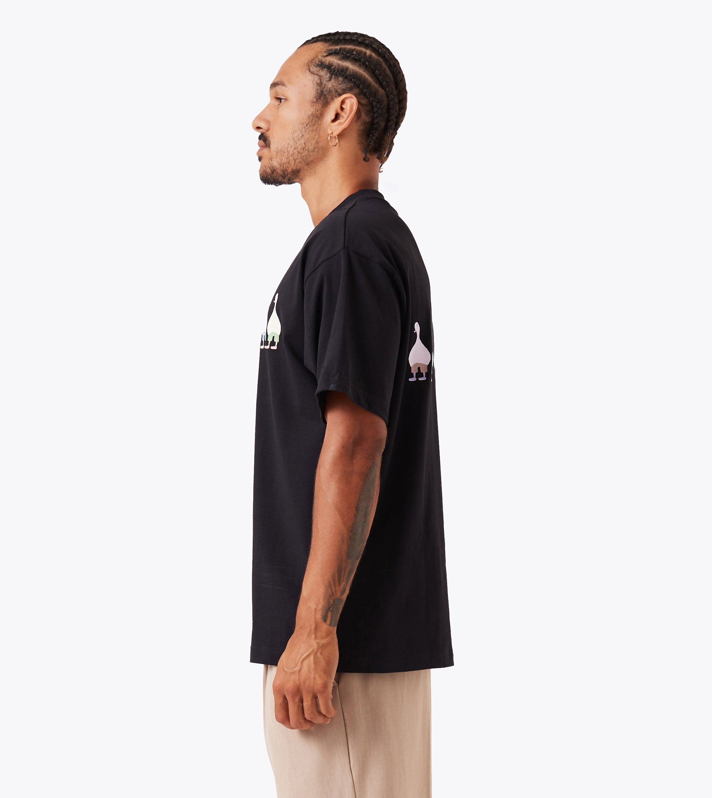 Ducks Box Tee Black