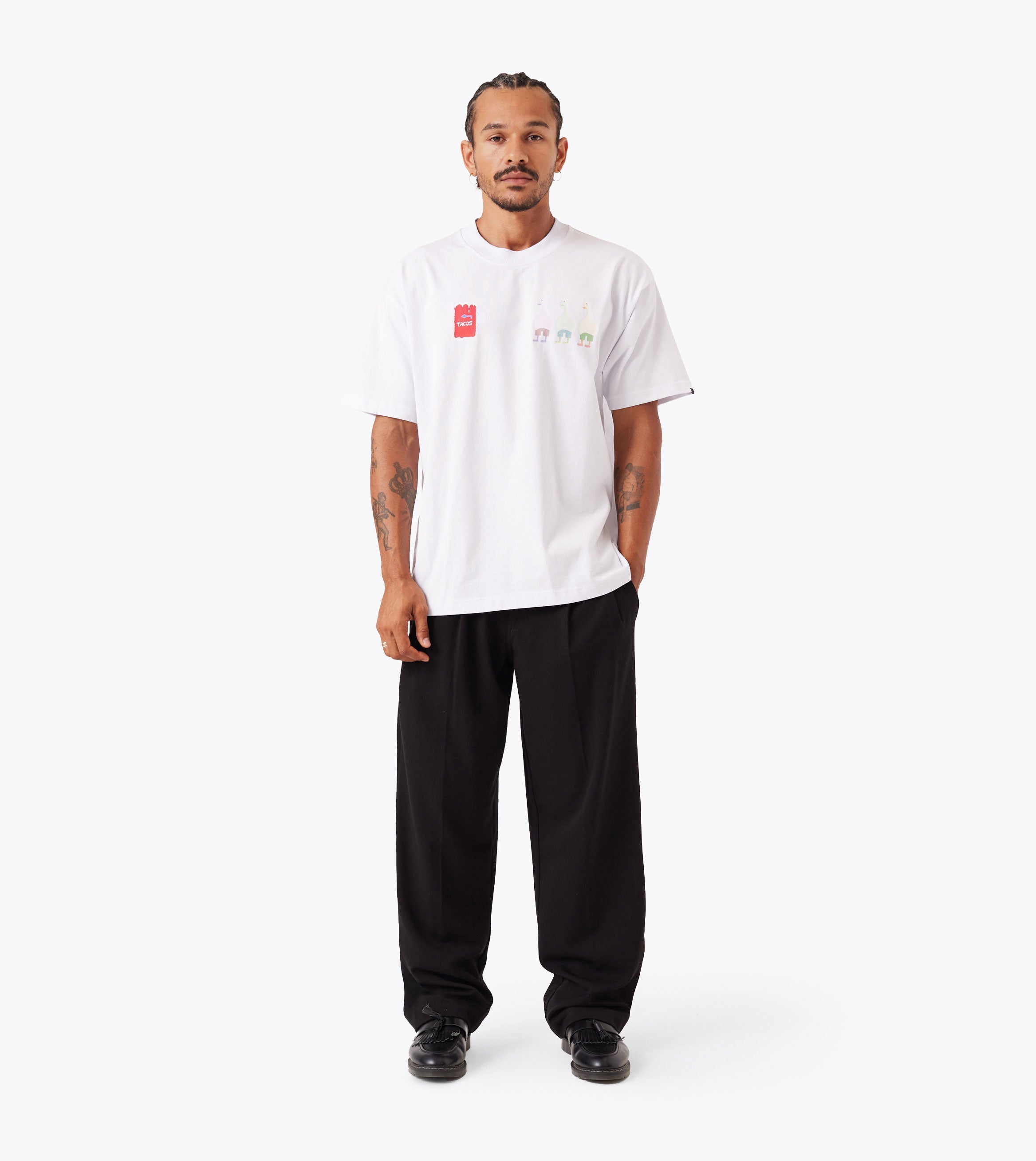 Ducks Box Tee White