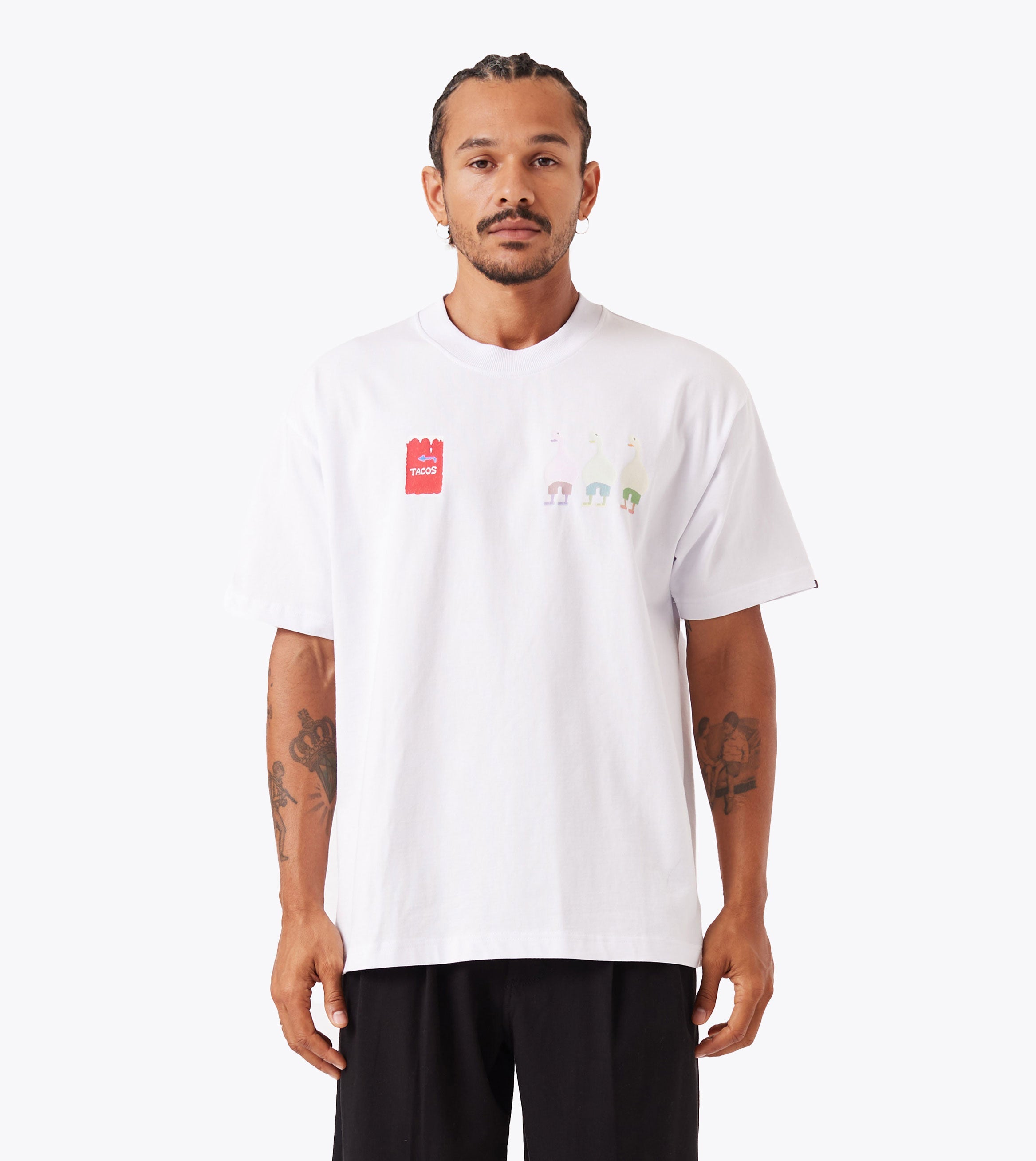 Ducks Box Tee White