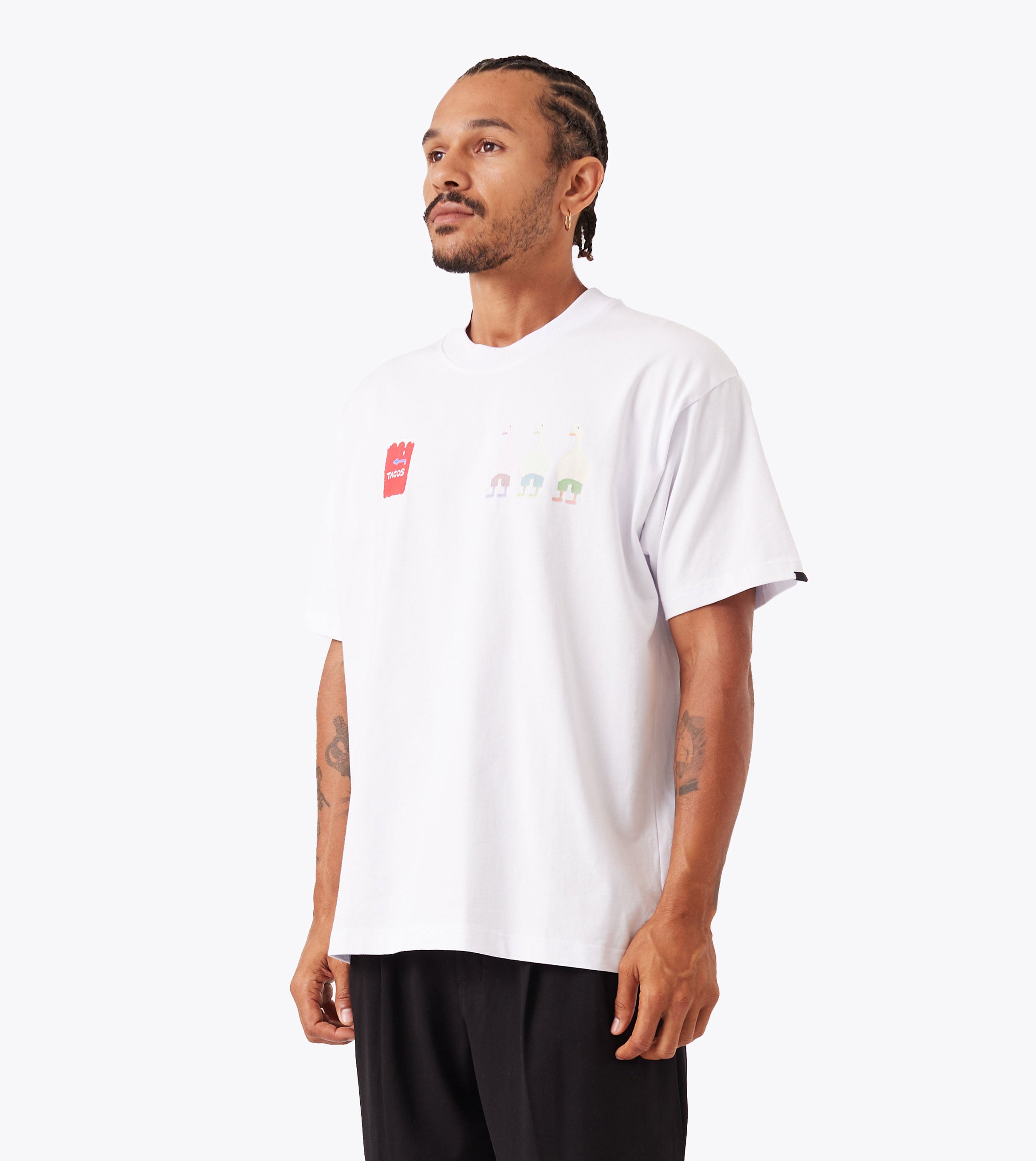 Ducks Box Tee White