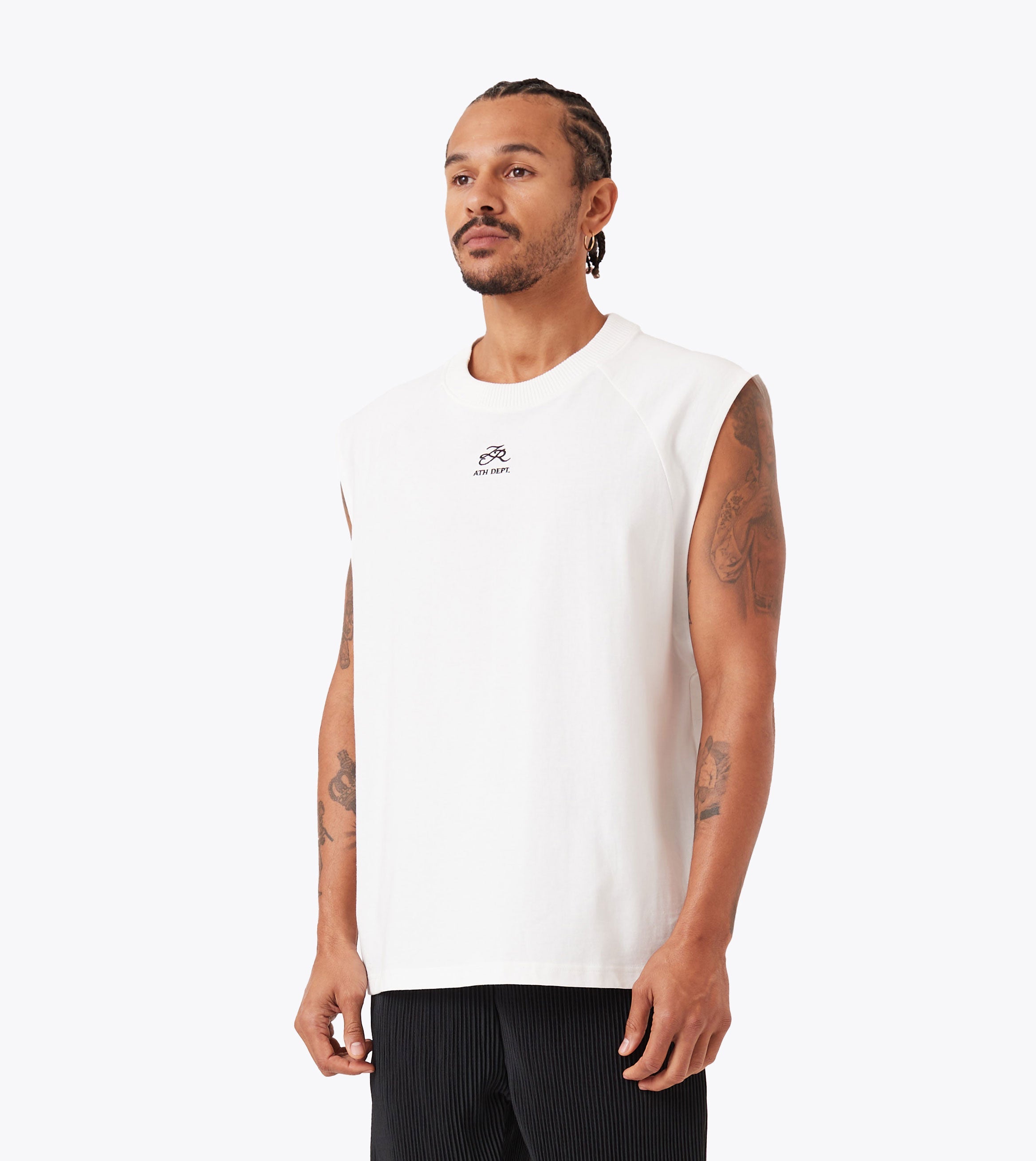 Emblem Muscle Vintage White