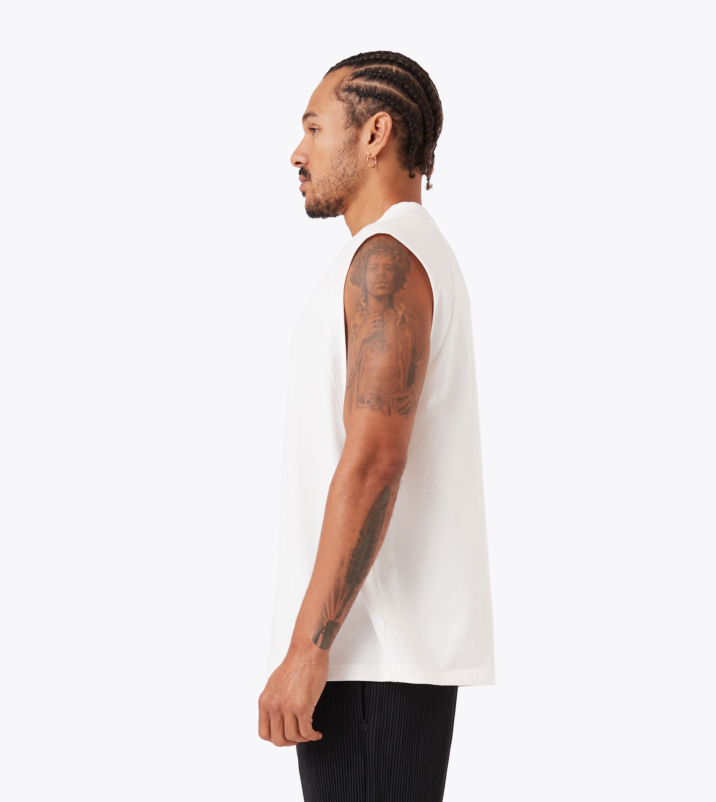 Emblem Muscle Vintage White