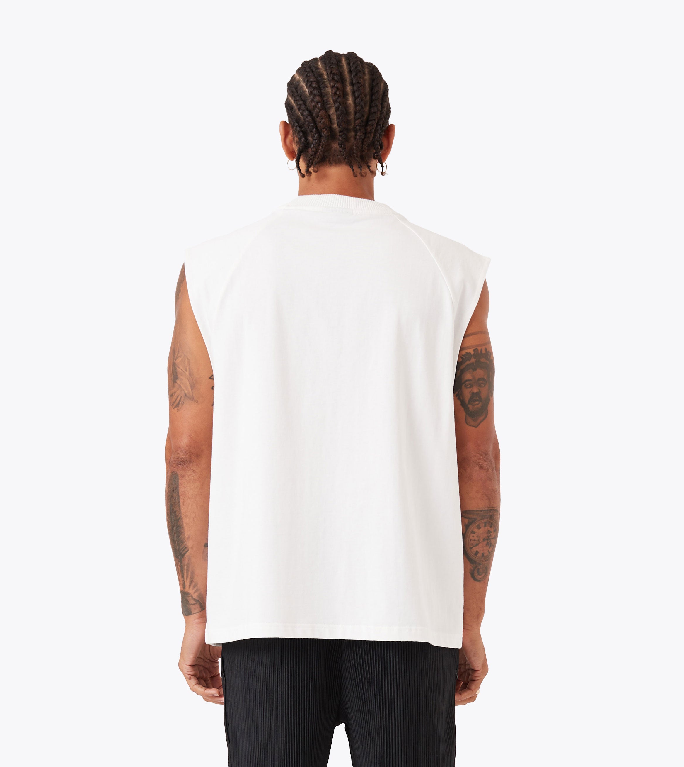 Emblem Muscle Vintage White