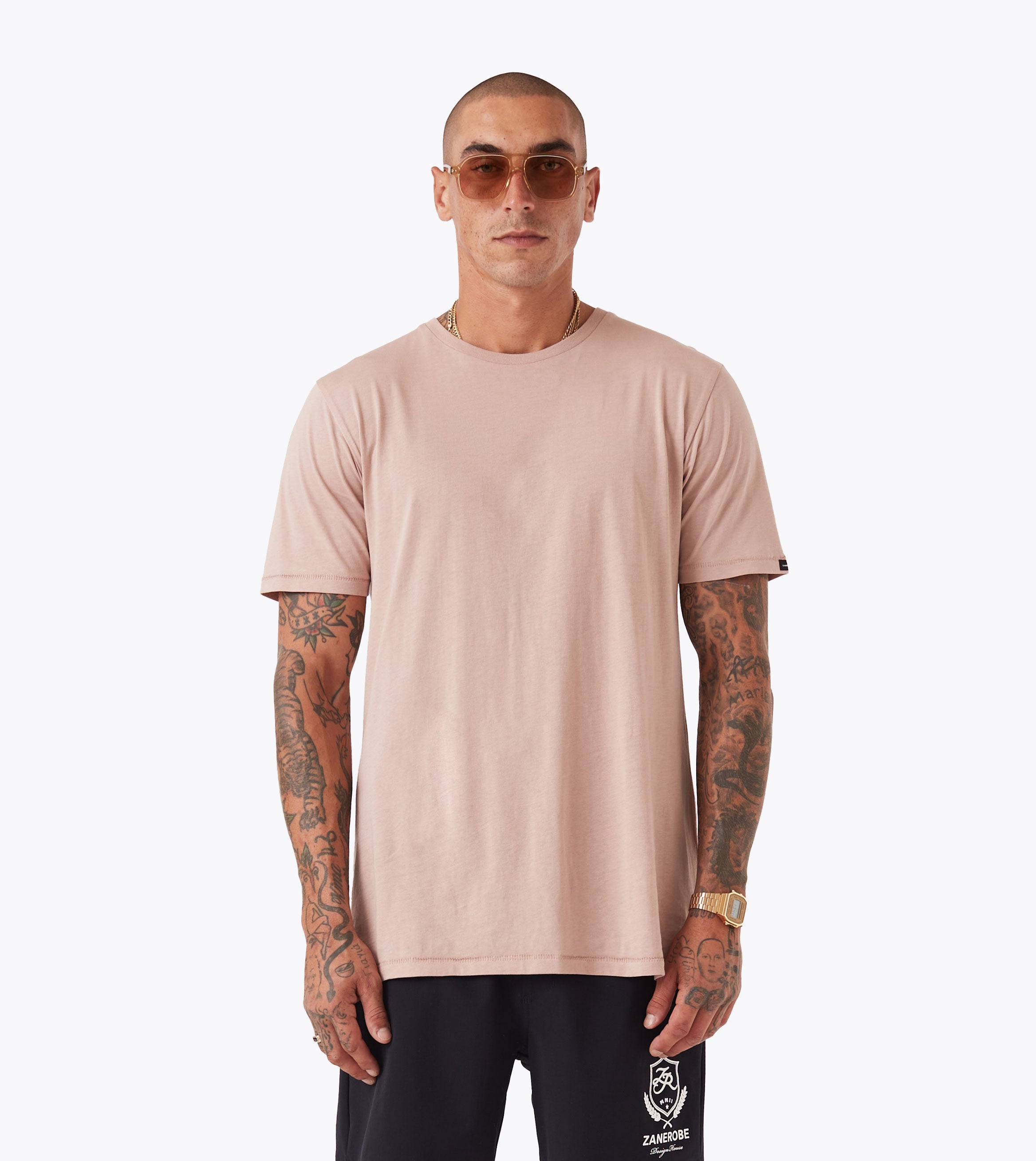 Flintlock Tee Dusty Pink