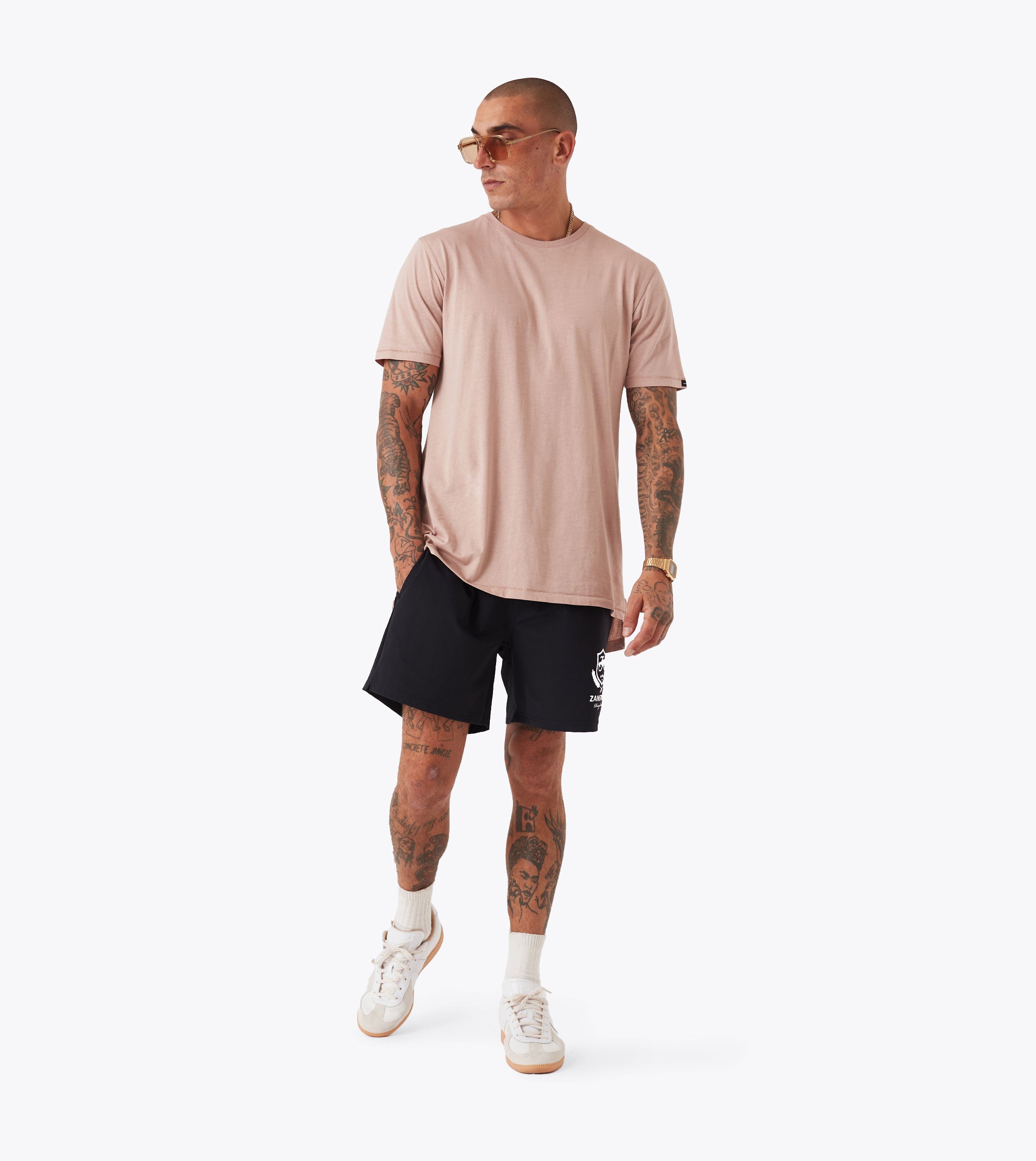 Flintlock Tee Dusty Pink