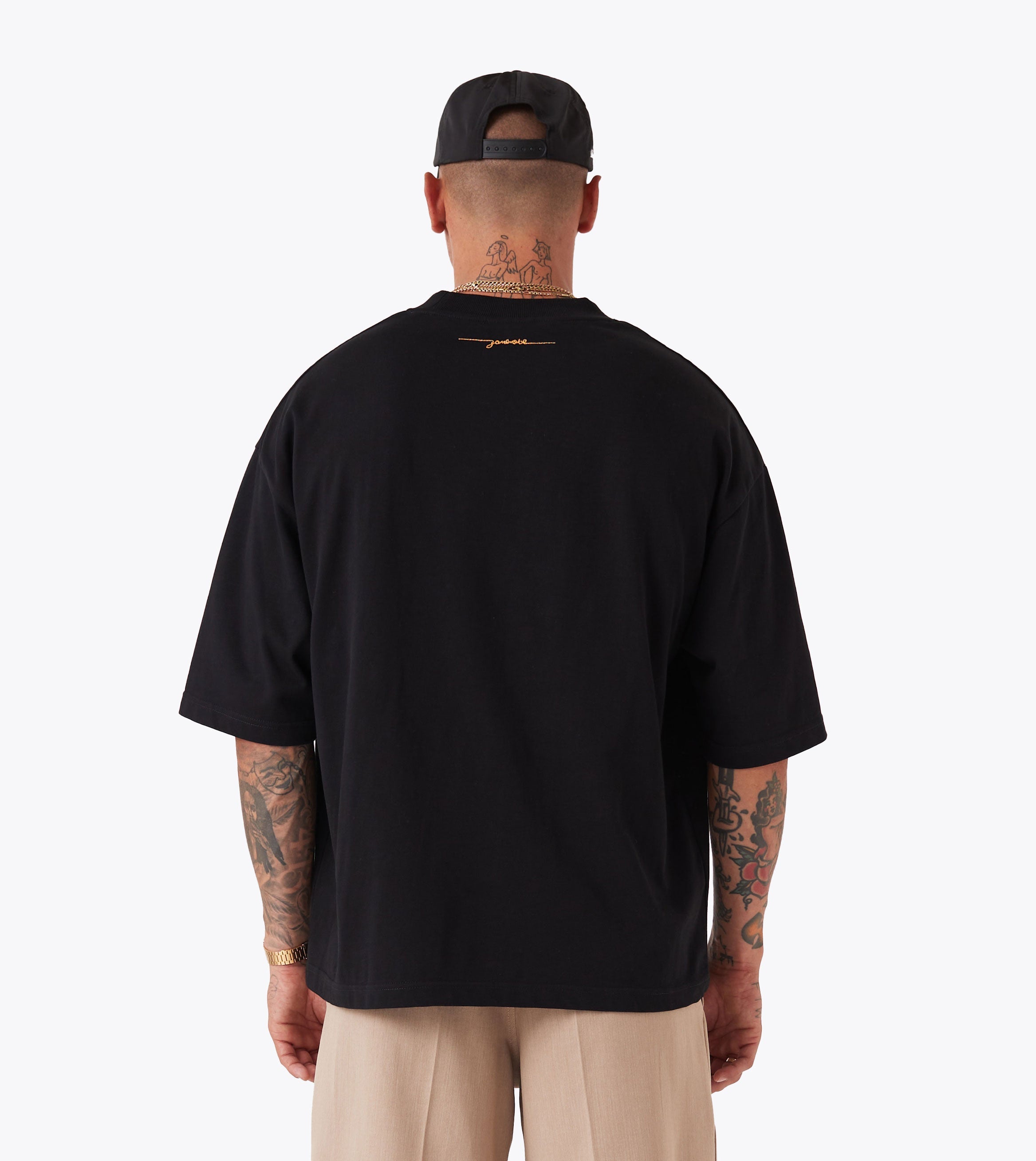 Flow Crop Tee Black