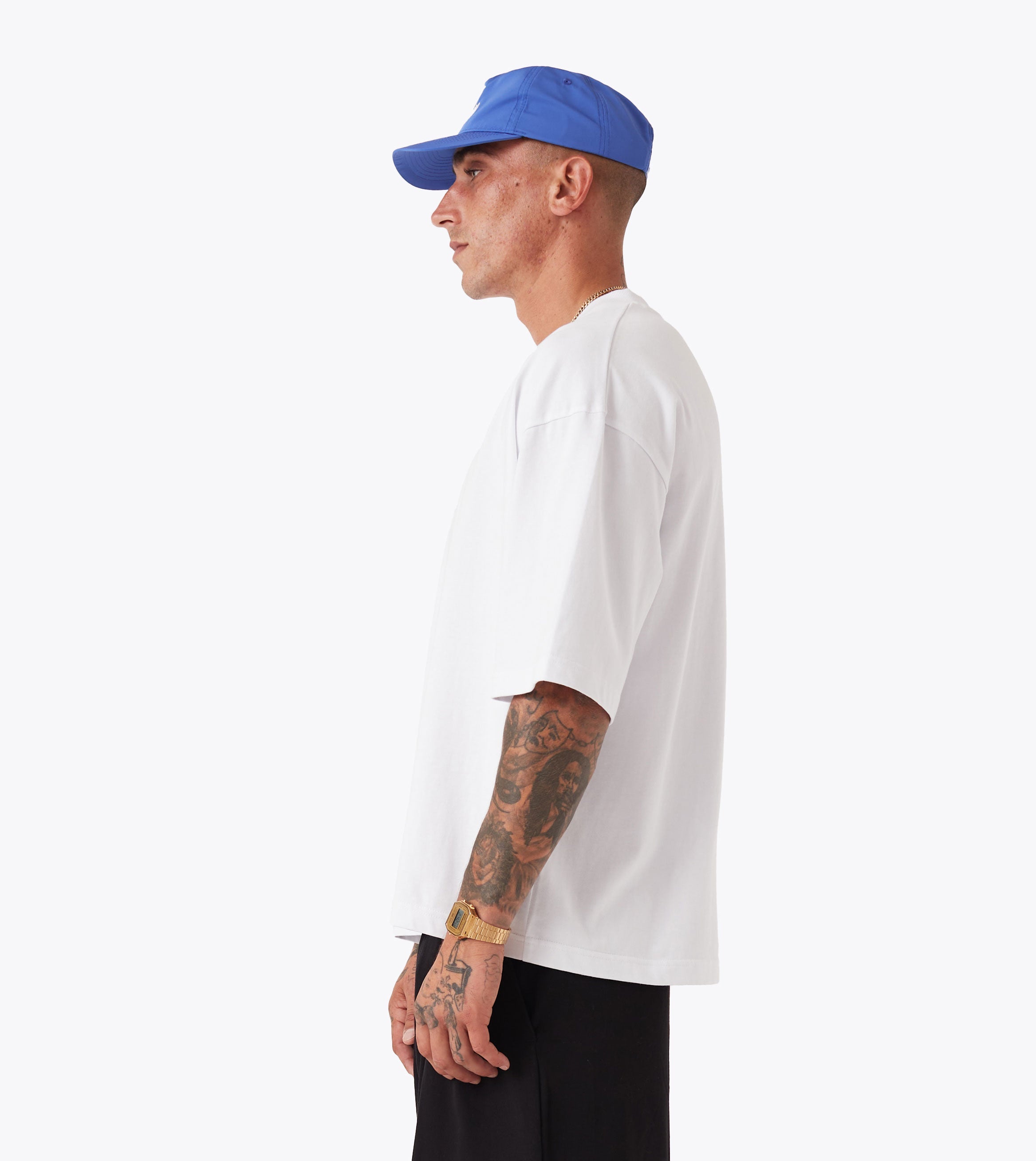 Flow Crop Tee White