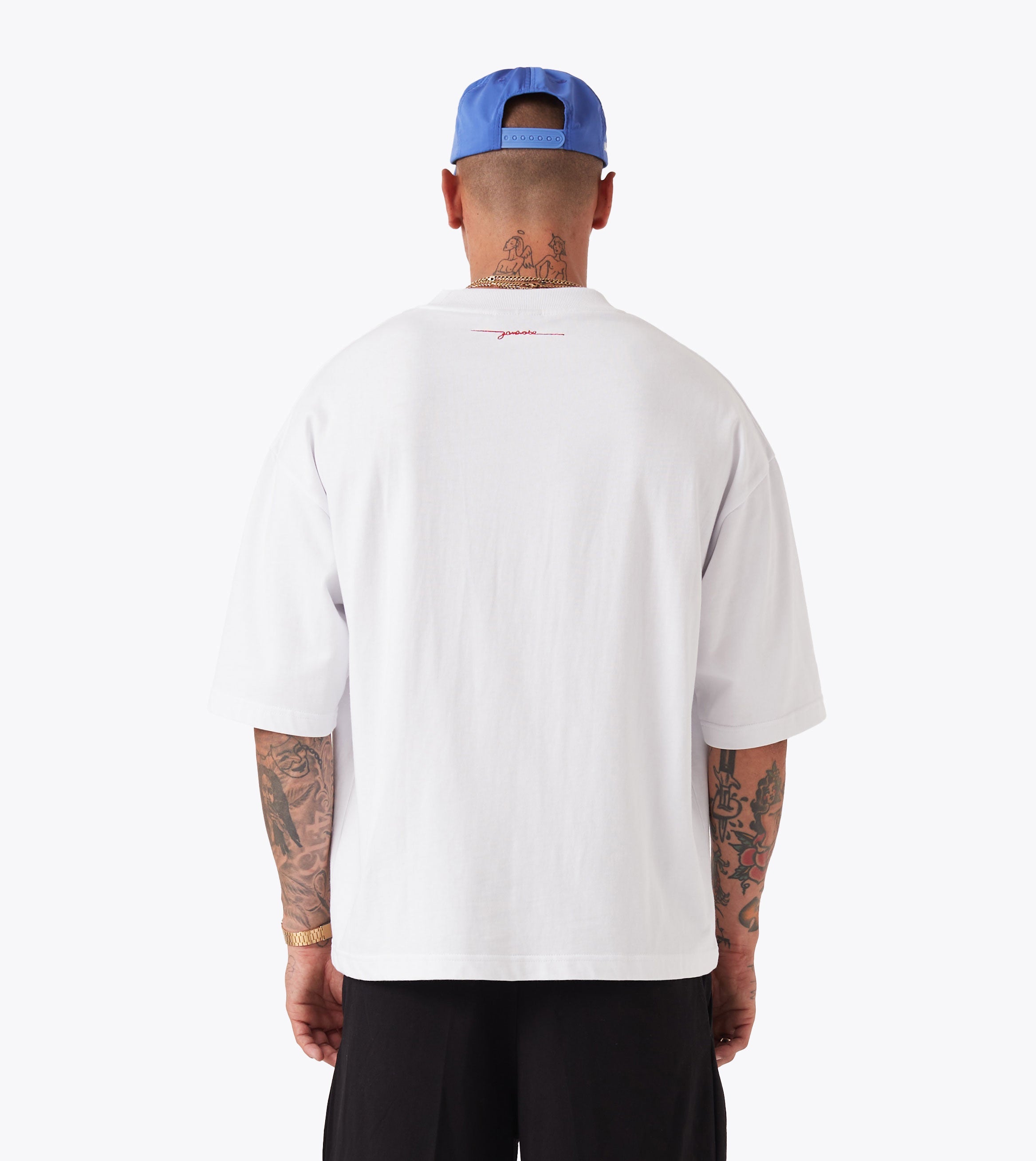 Flow Crop Tee White