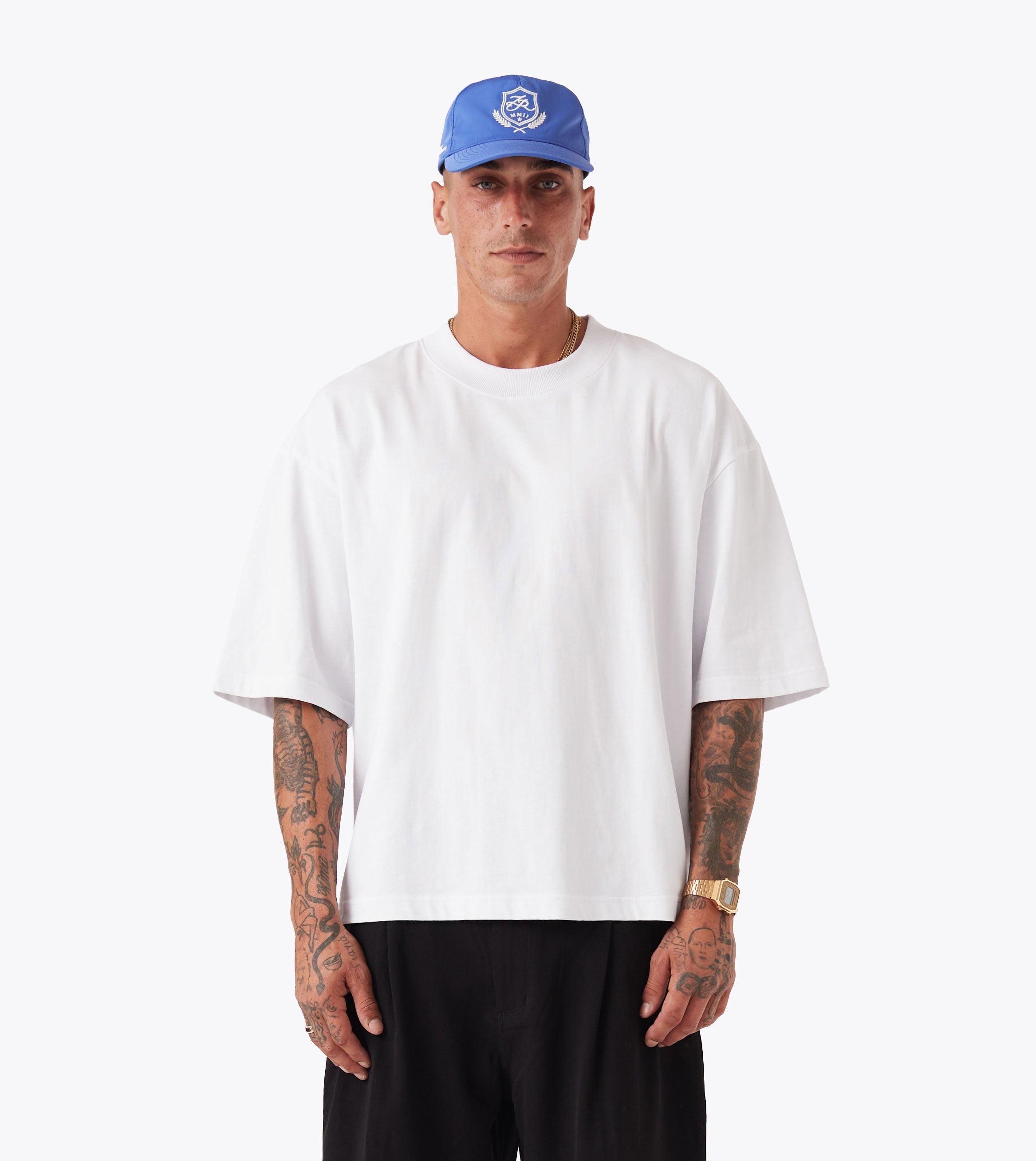 Flow Crop Tee White