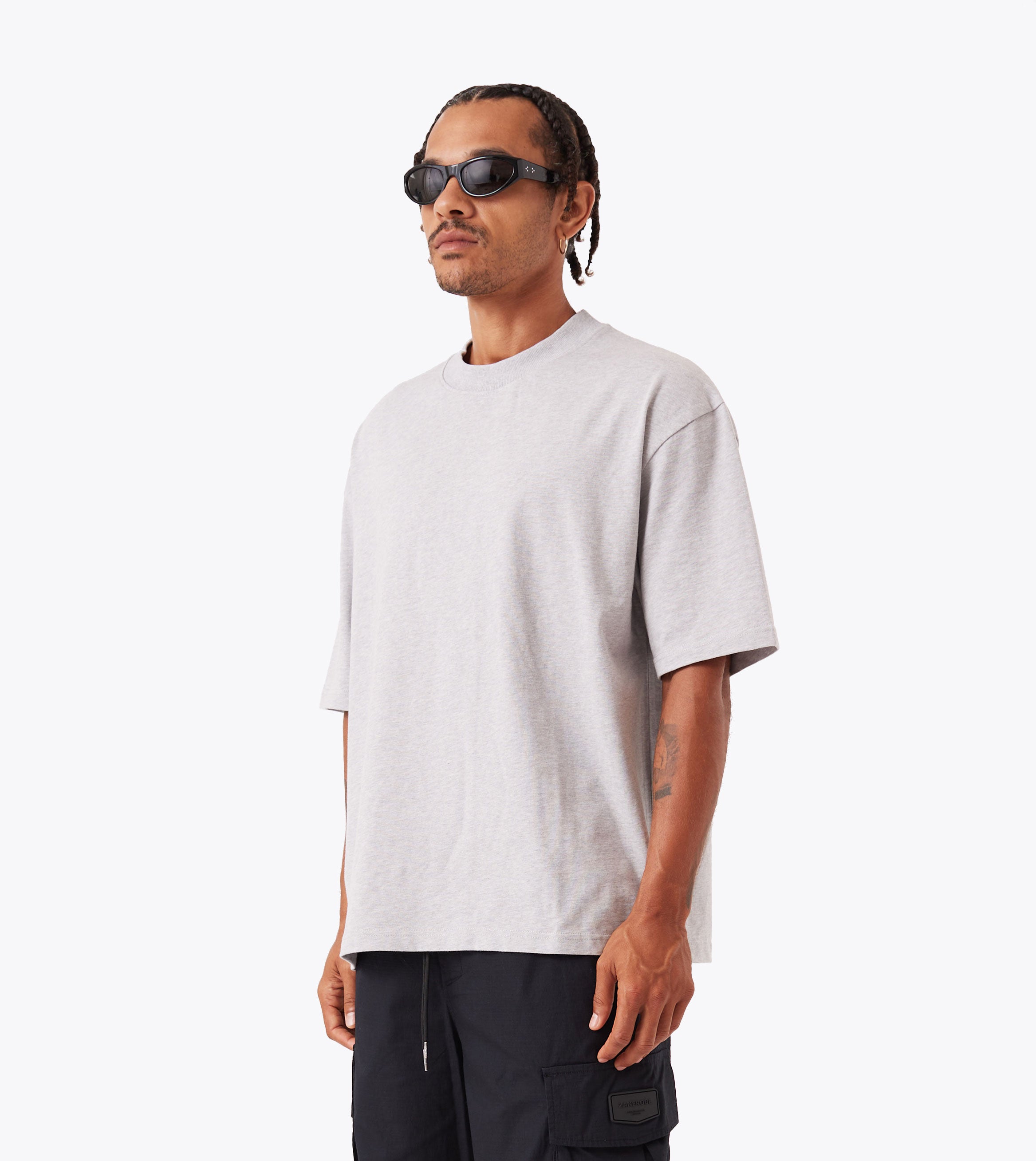 Flow Tee Grey Marle