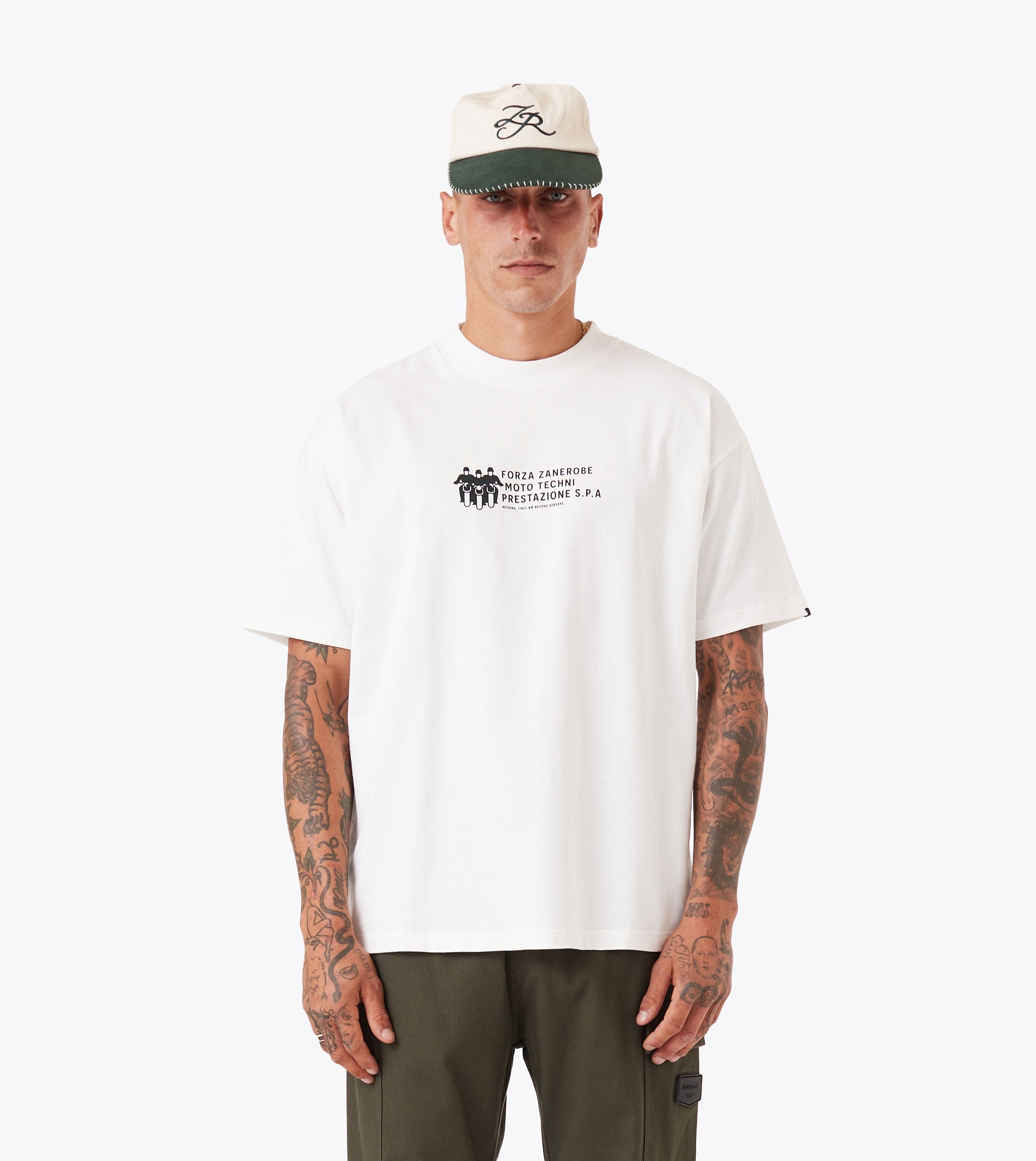 Forza Box Tee Vintage White