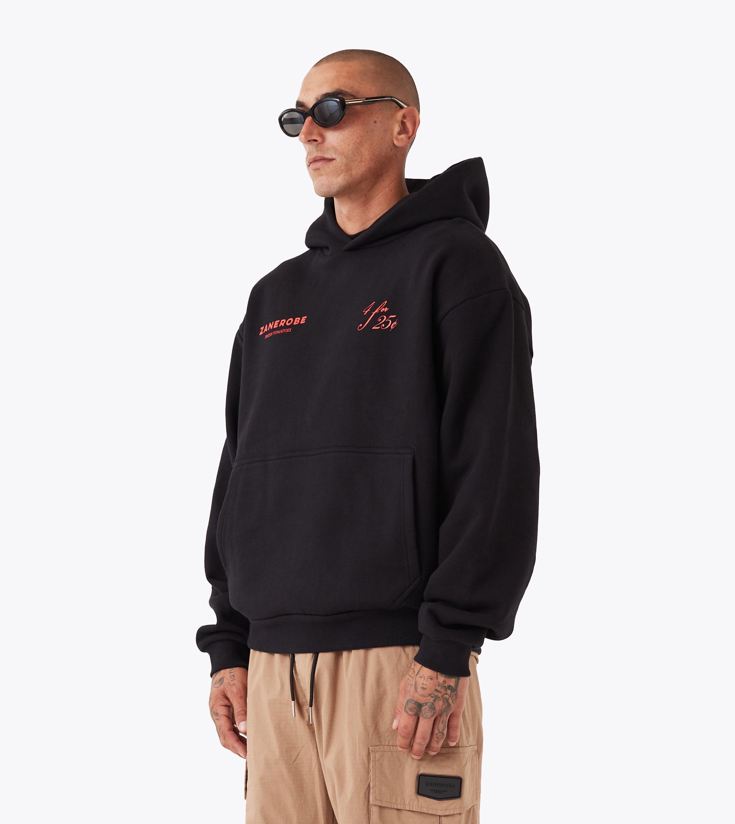 Fresh Produce Box Hood Black