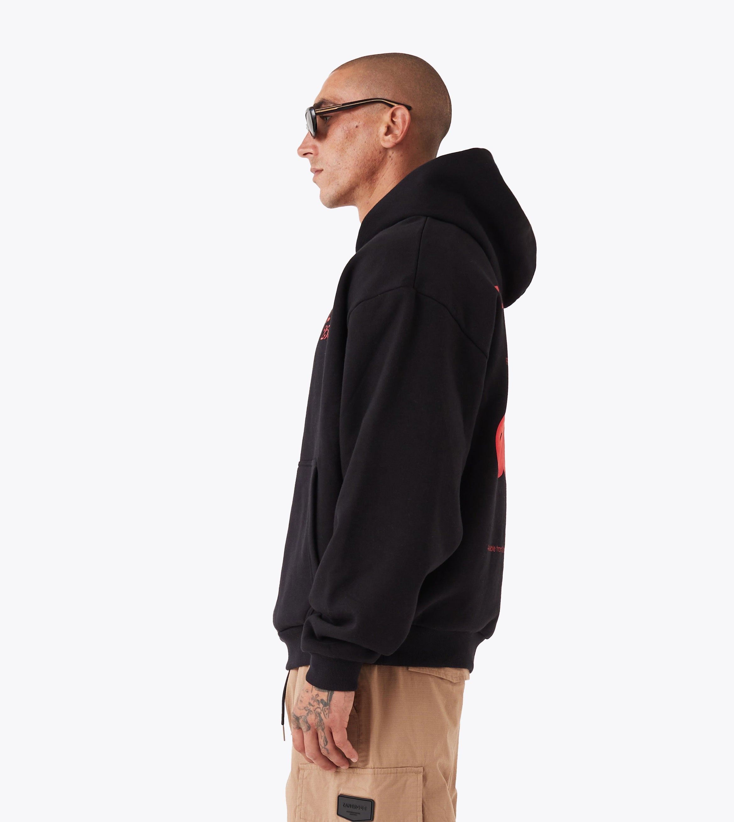 Fresh Produce Box Hood Black