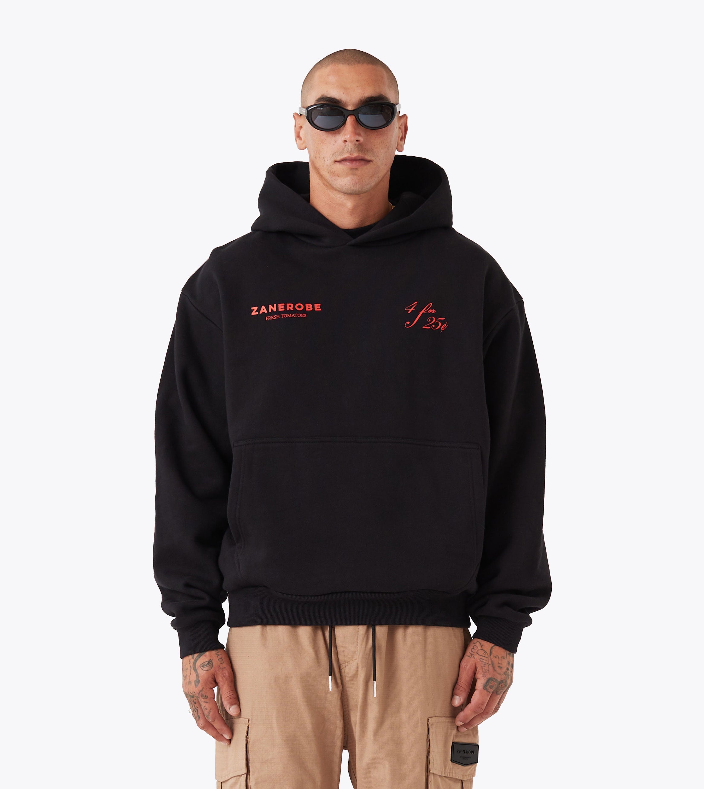 Fresh Produce Box Hood Black