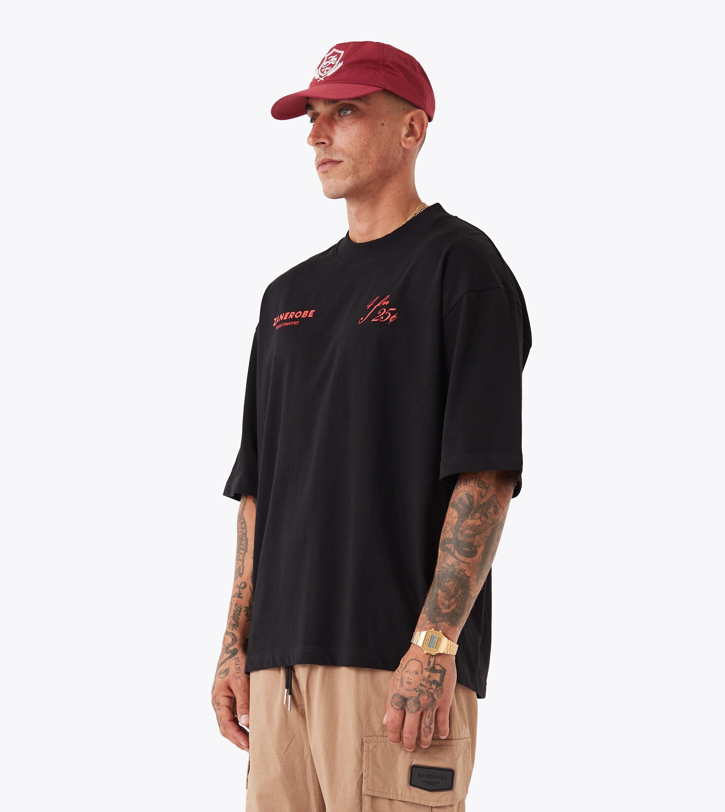 Fresh Produce Flow Tee Black