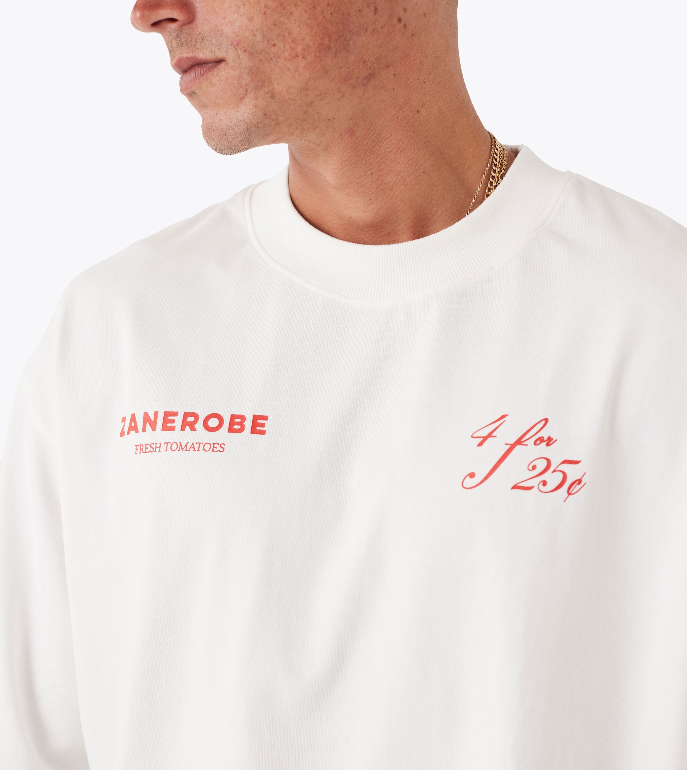 Fresh Produce Flow Tee Vintage White