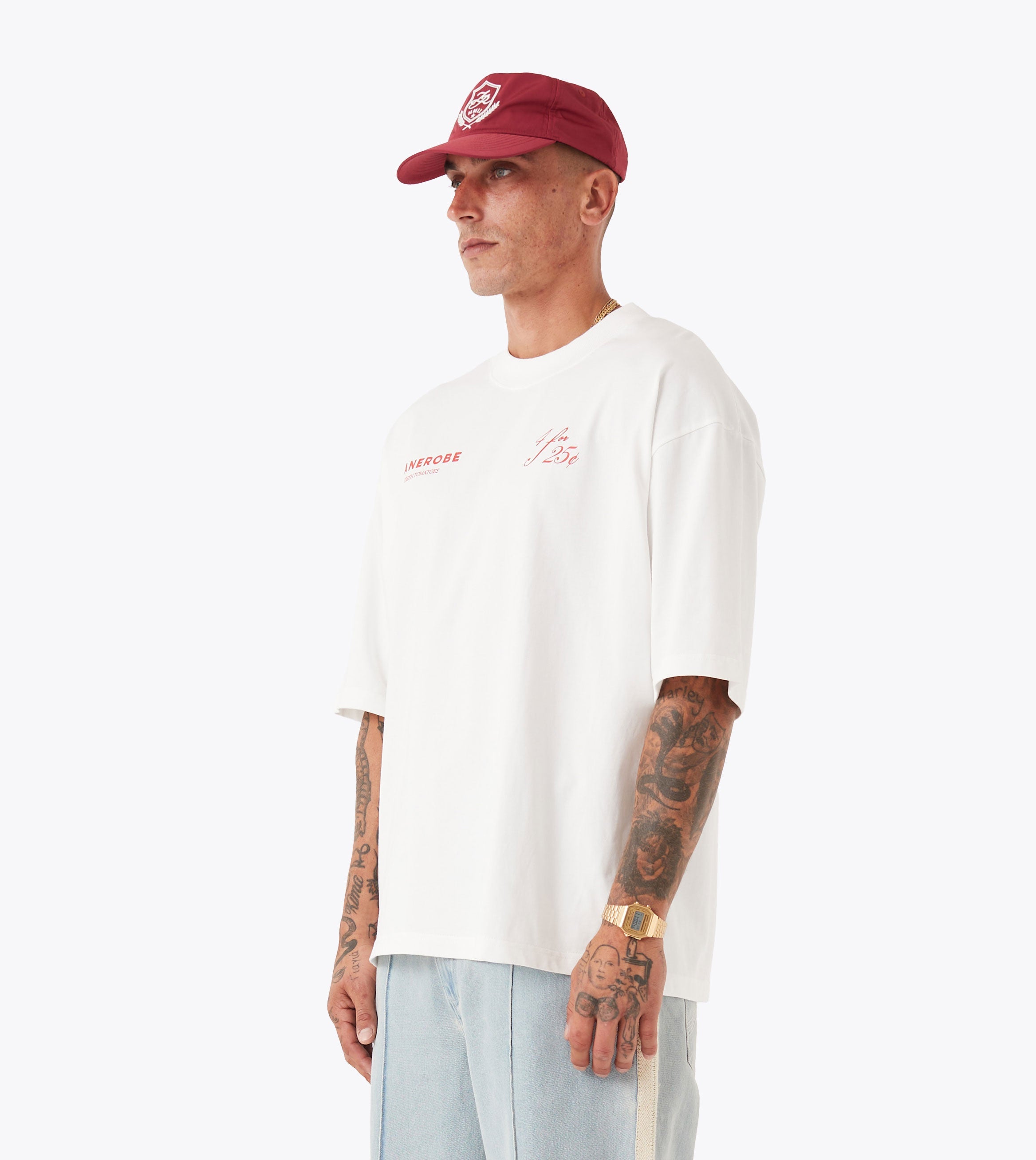 Fresh Produce Flow Tee Vintage White