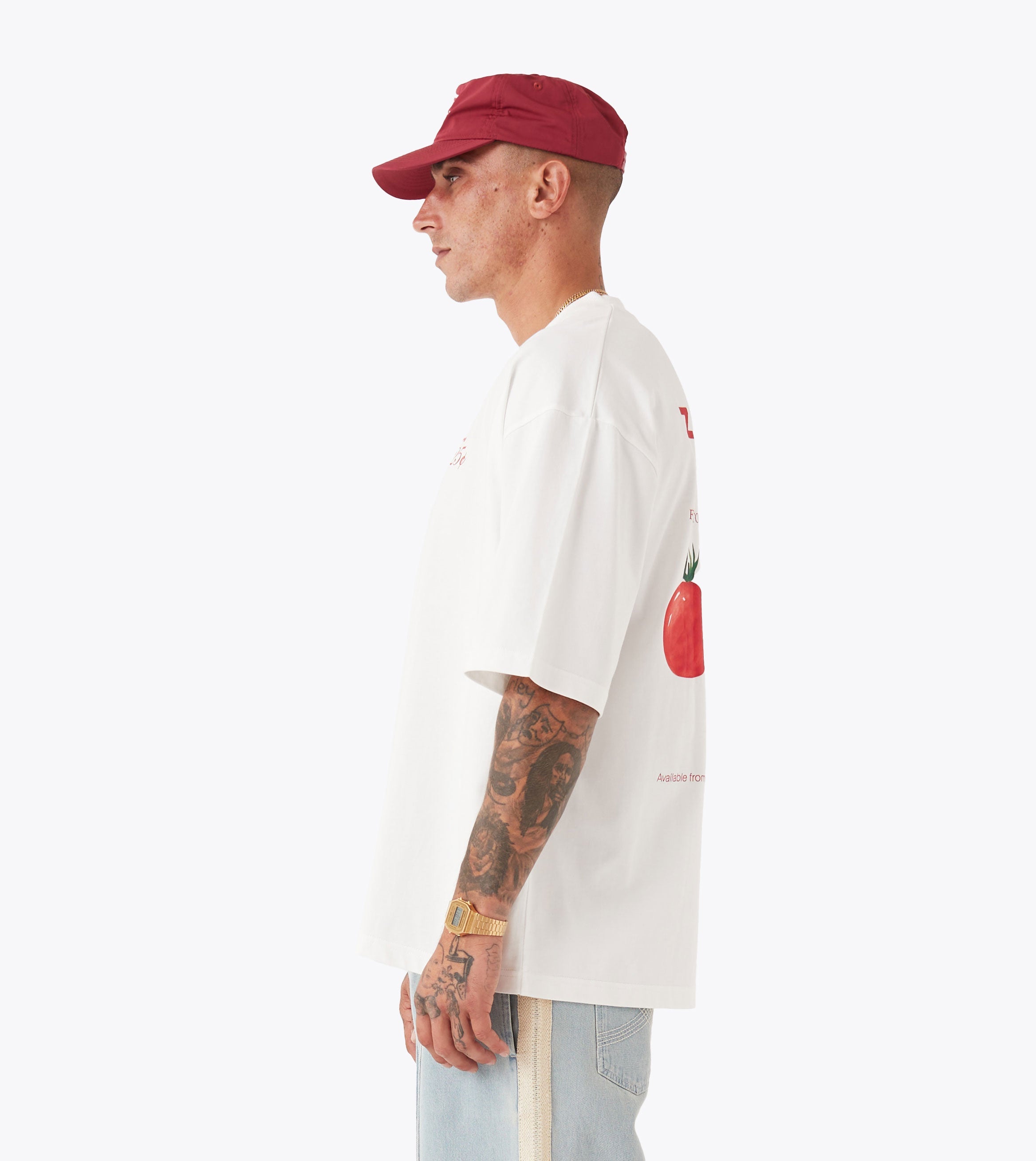 Fresh Produce Flow Tee Vintage White