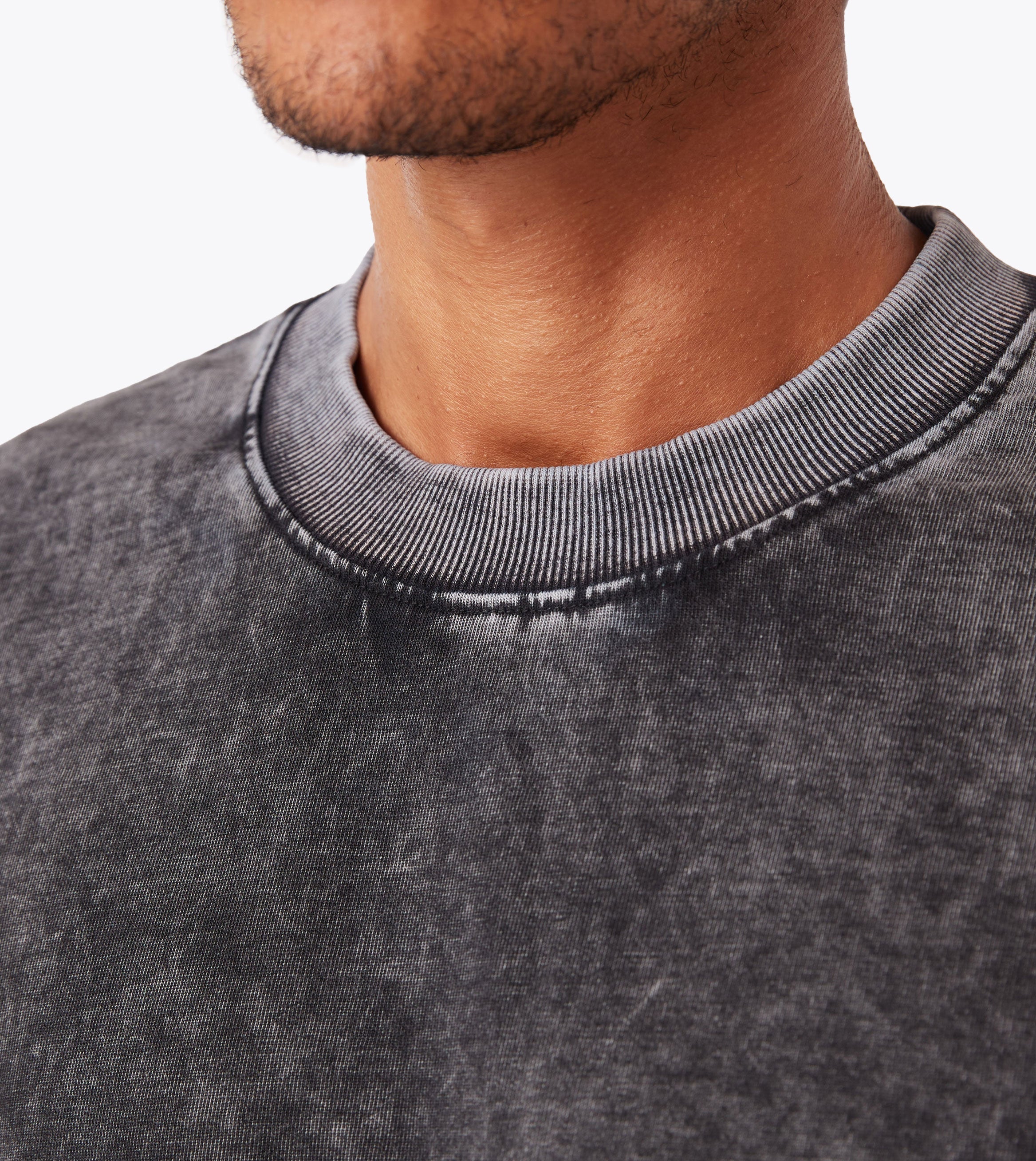 Gothic Box ++ LS Tee GD Ash Grey