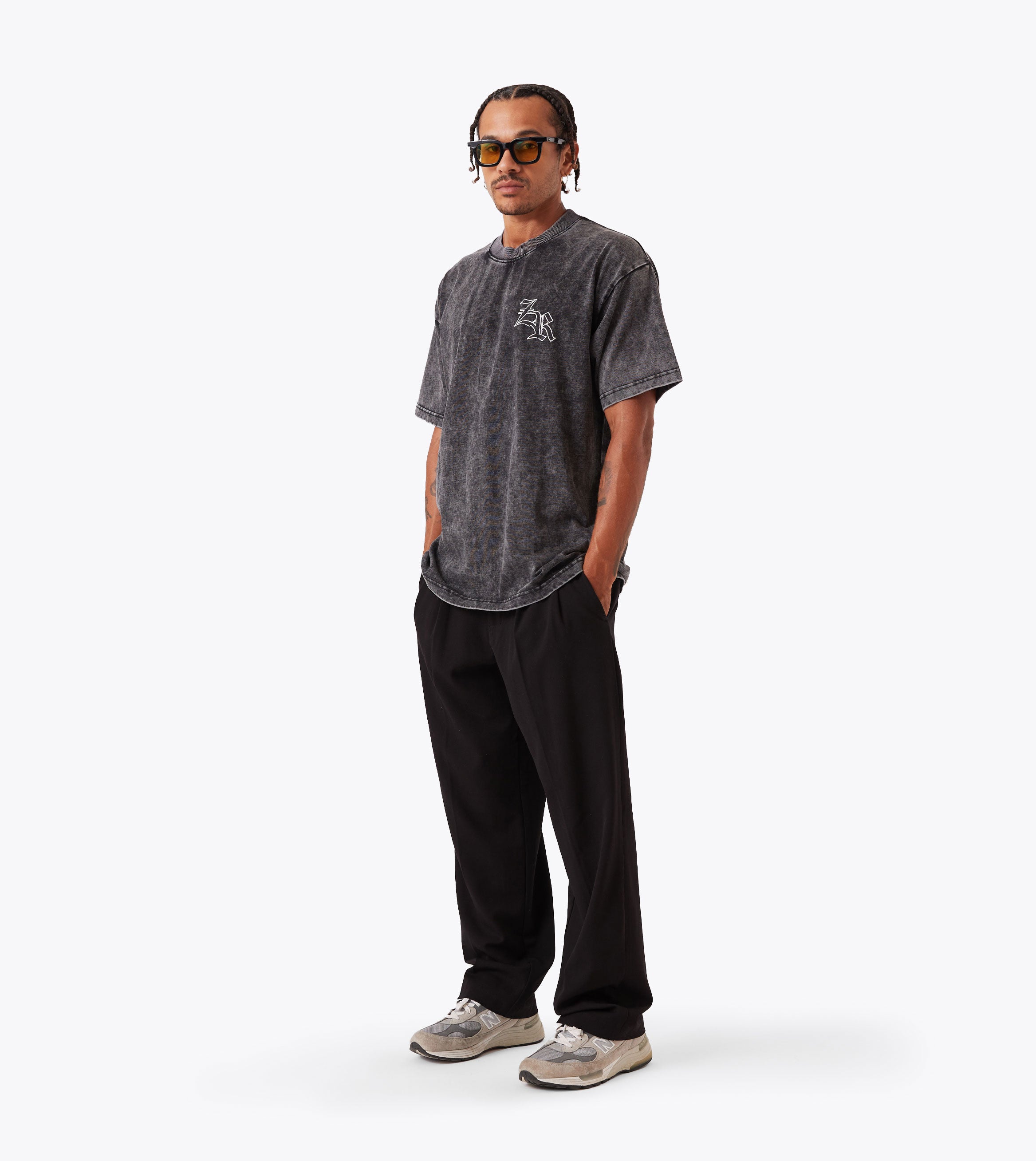 Gothic Box Tee GD Ash Grey