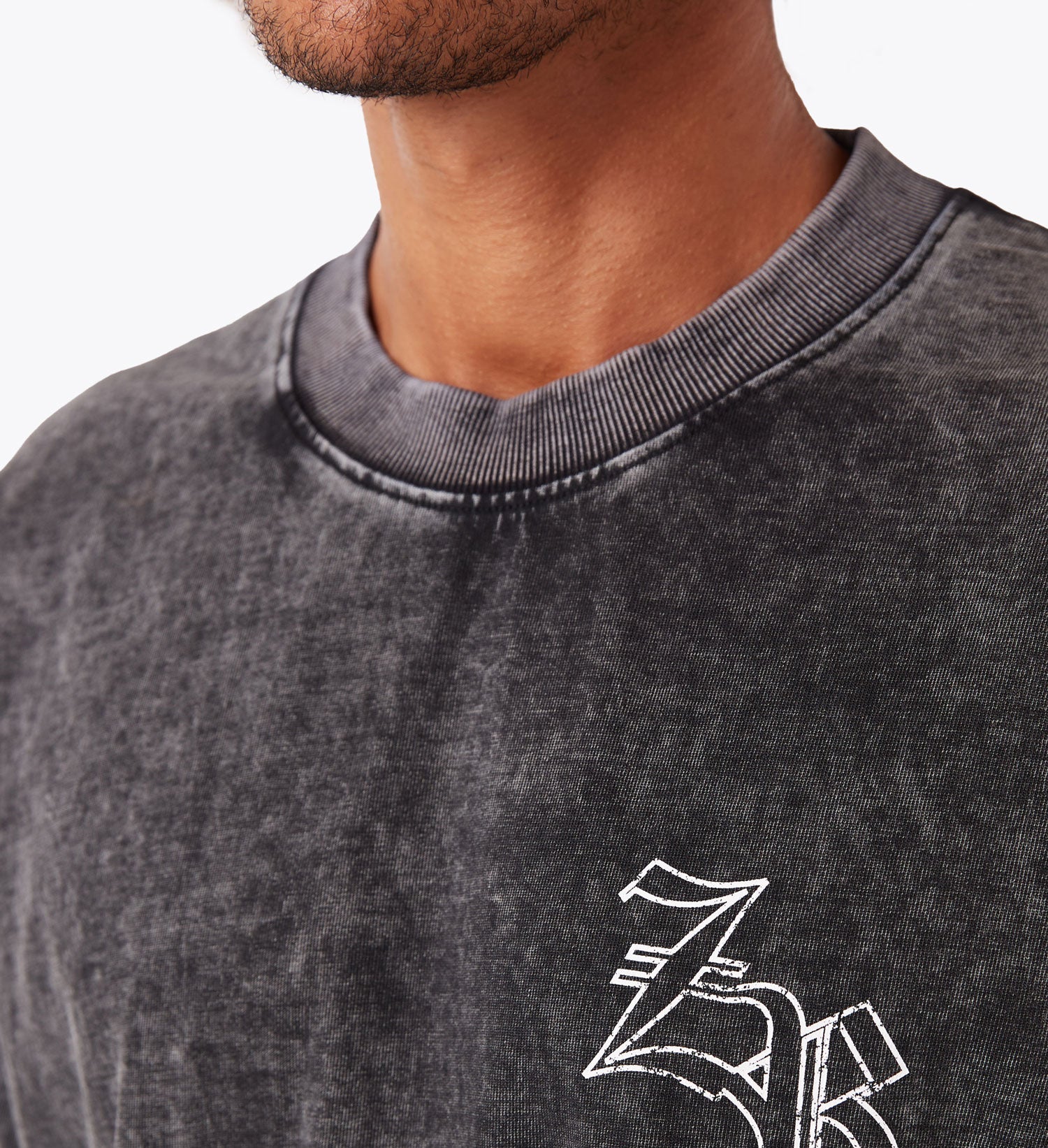 Gothic Box Tee GD Ash Grey